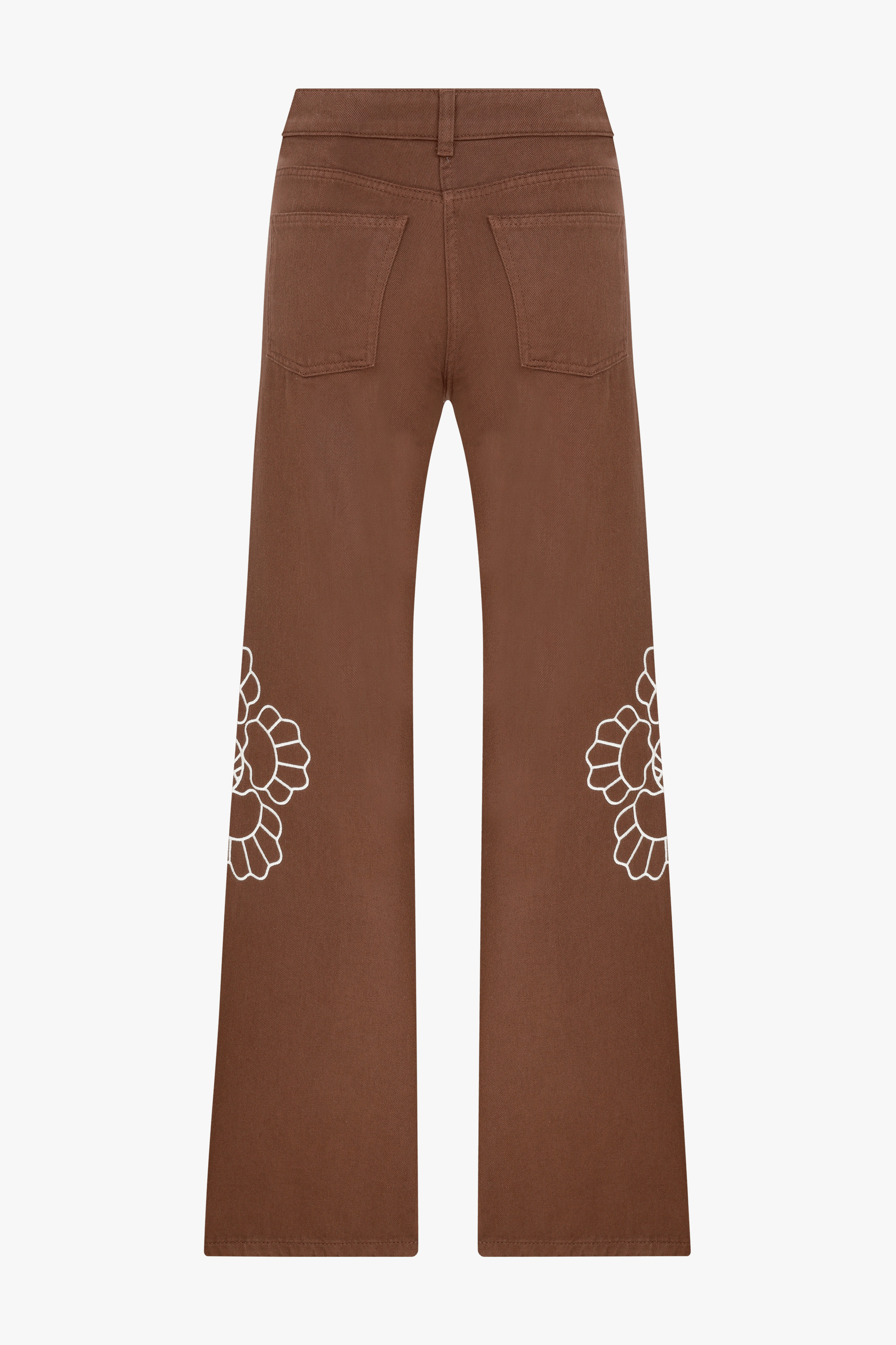 Iconic Emblem Toffee Jeans made by Declara