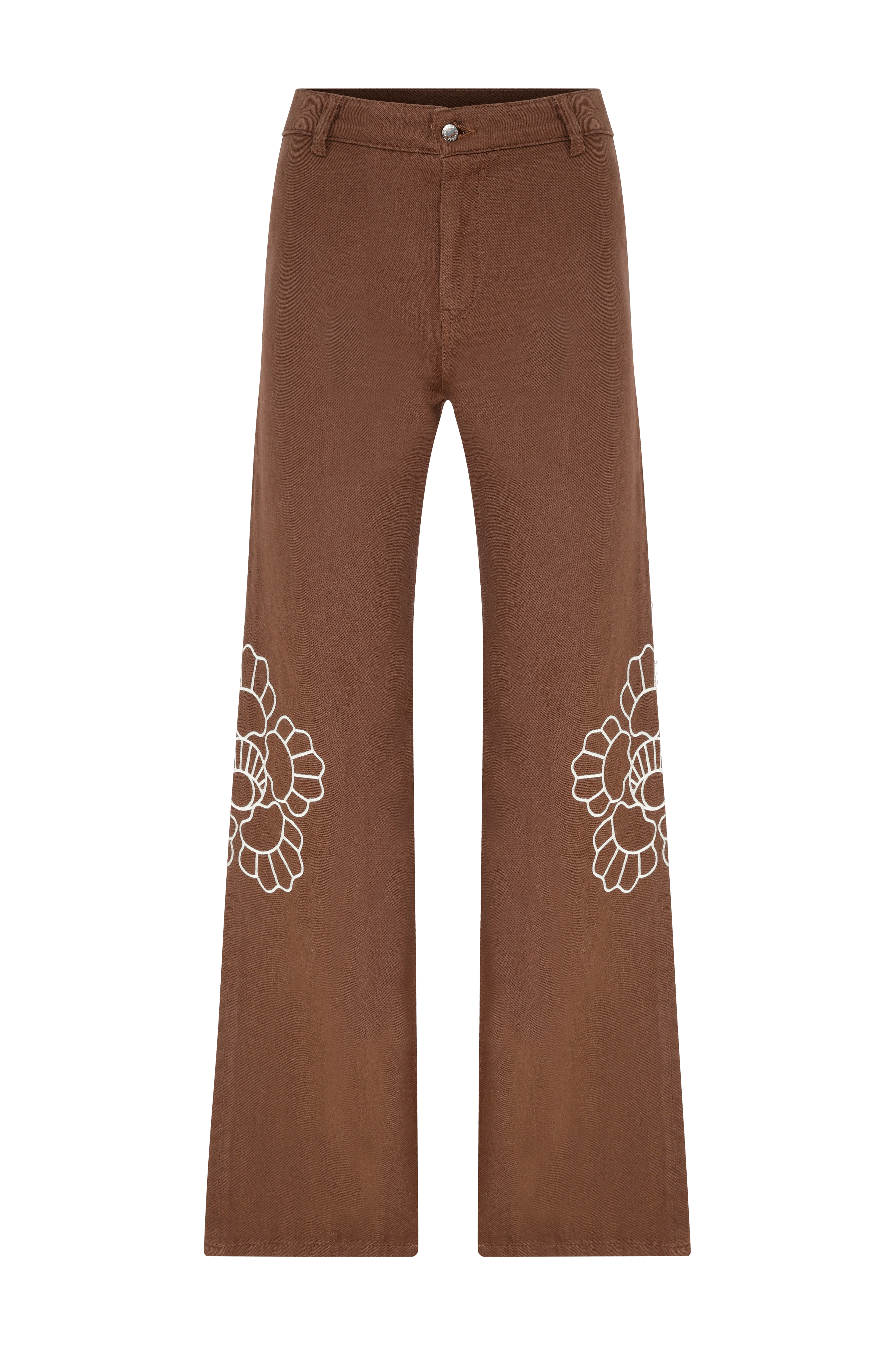 Iconic Emblem Toffee Jeans made by Declara