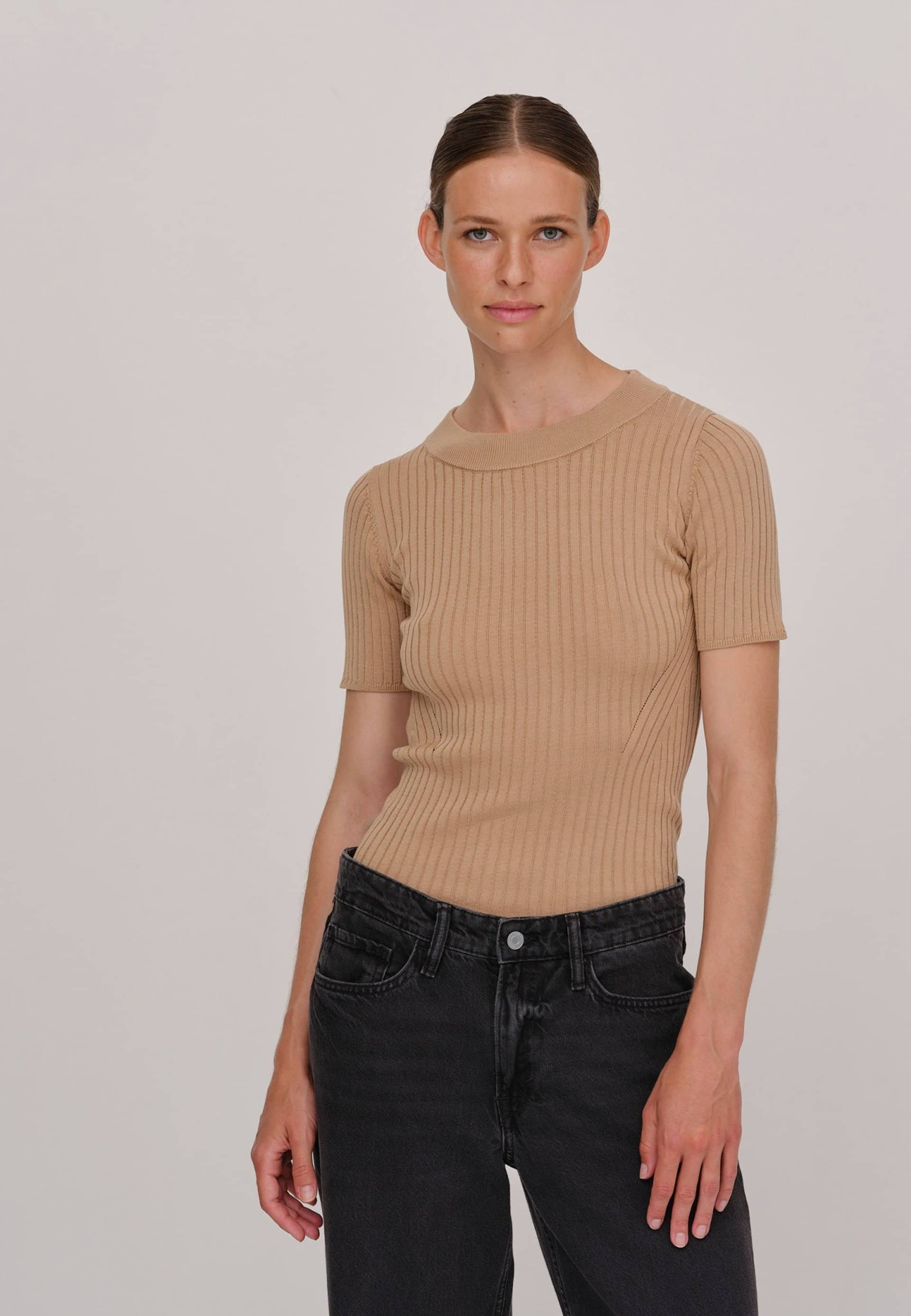 Doofy Knit Blouse - Croissant made by HERSKIND