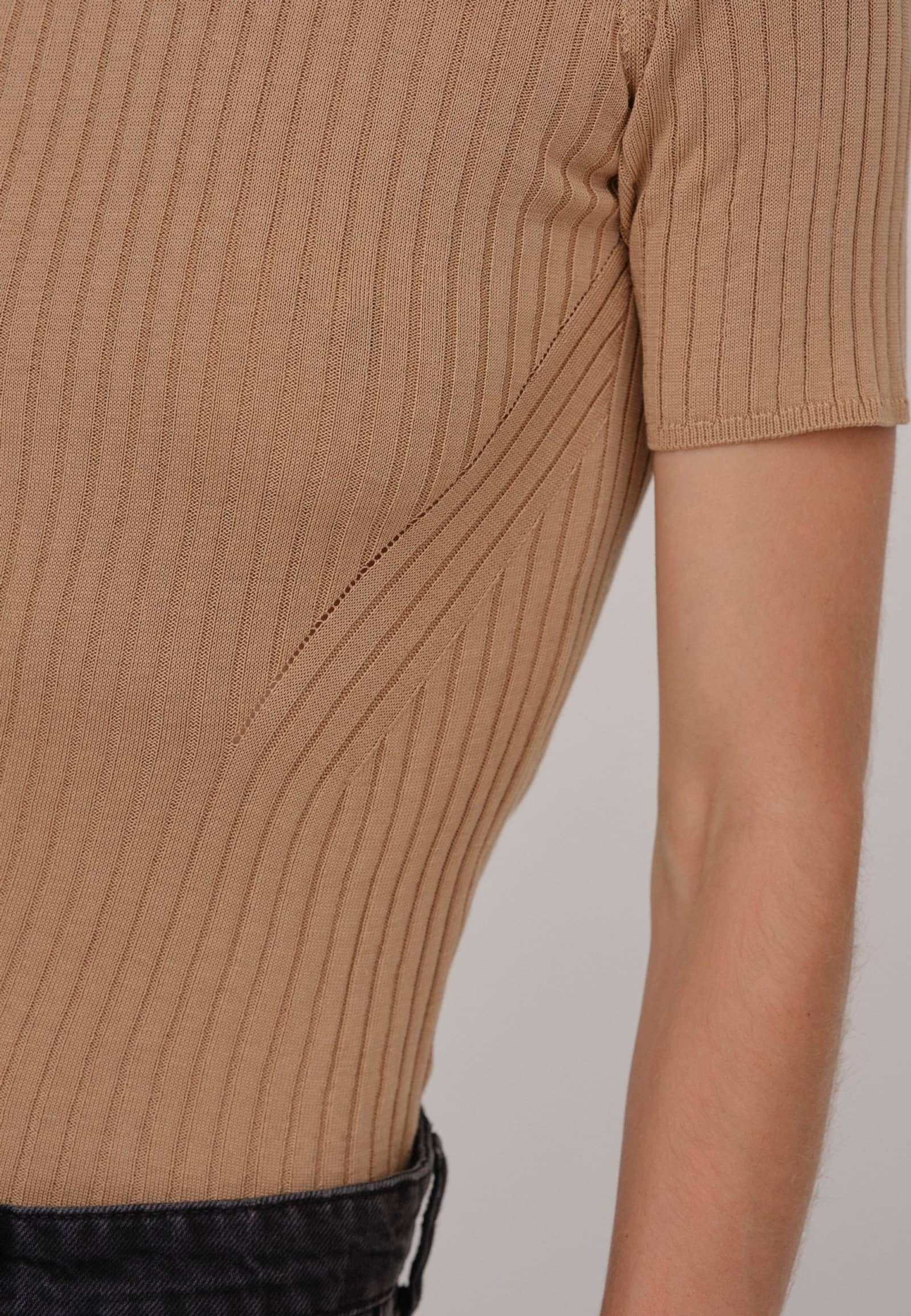 Doofy Knit Blouse - Croissant made by HERSKIND