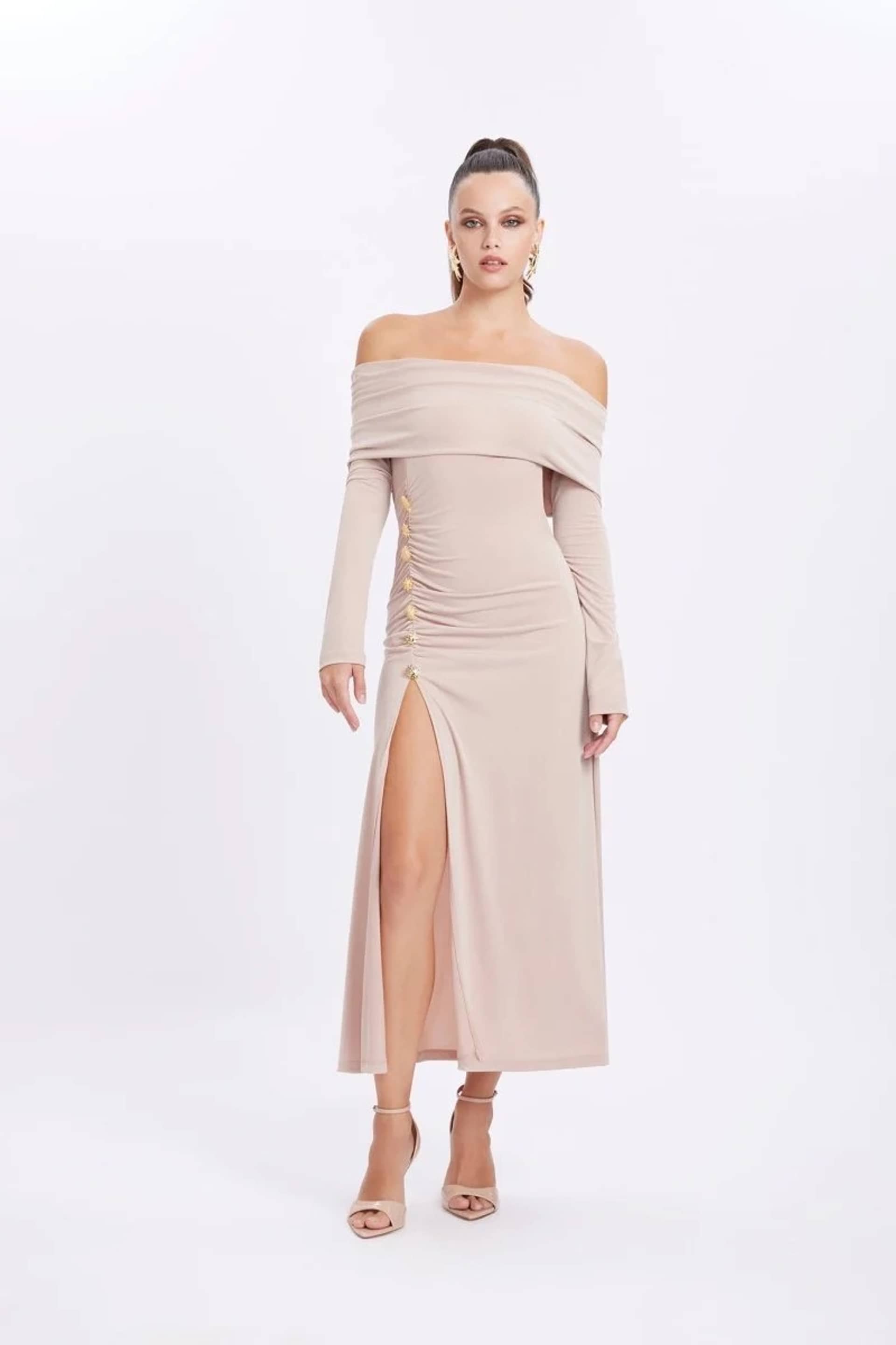 Cabana Dress - Nude made by Gigii's