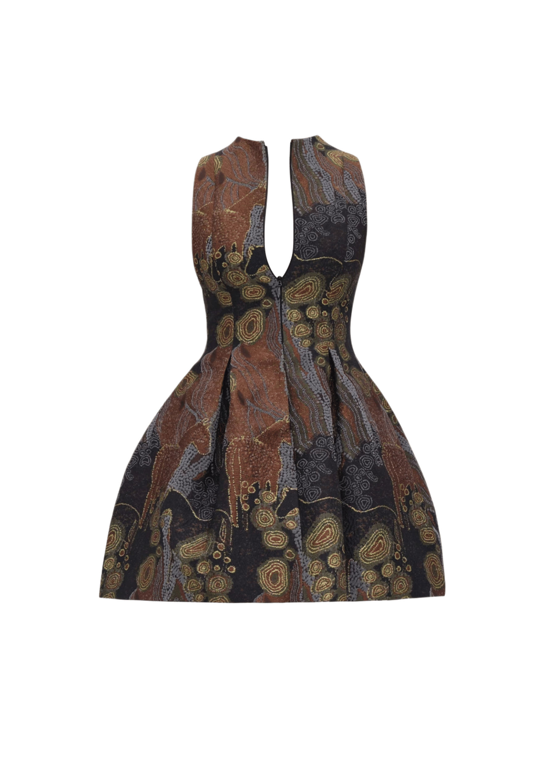 VENTI DRESS - KAVA JACQUARD made by Andrea Iyamah