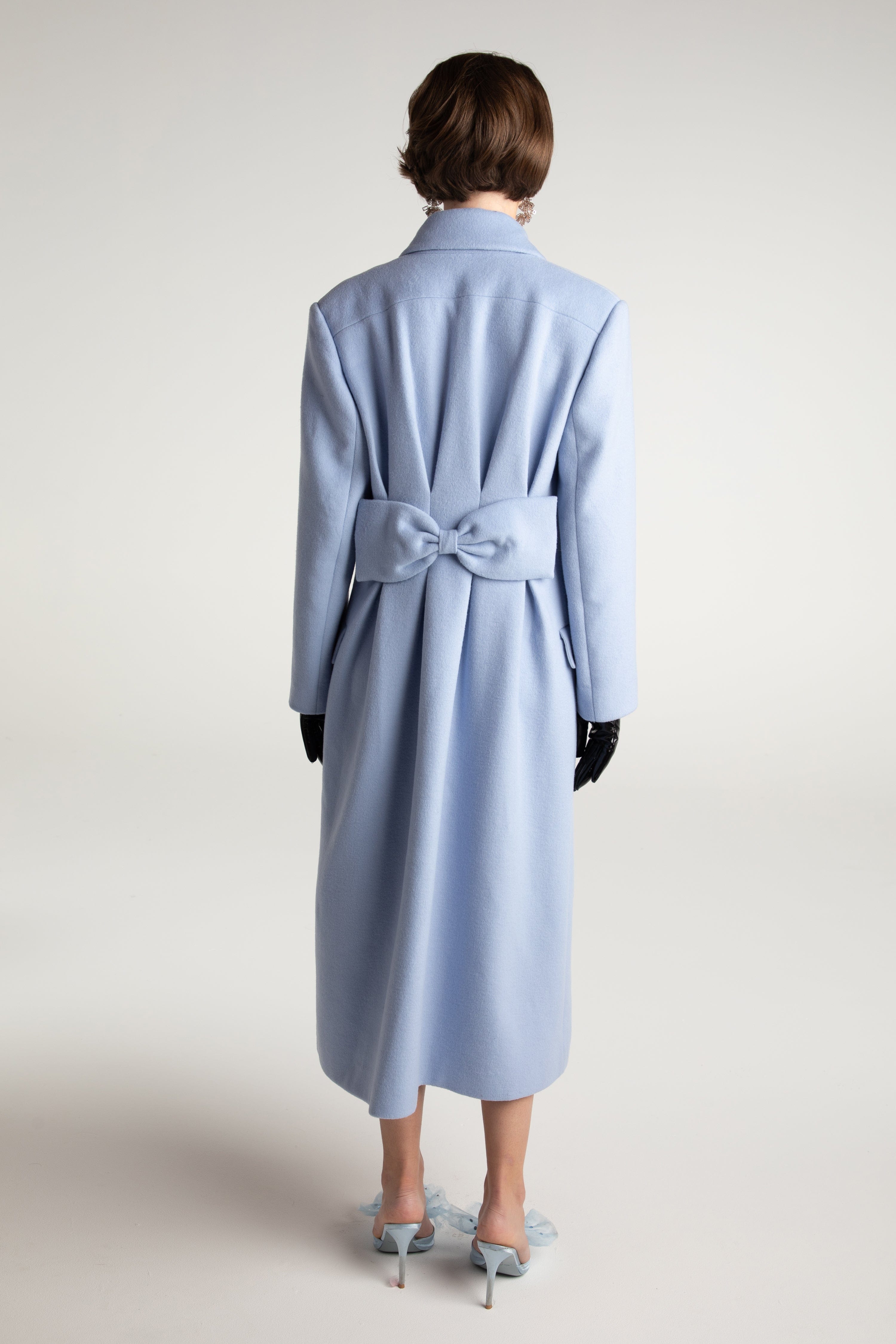 Kimberly Coat (Blue) (Final Sale) made by Nana Jacqueline