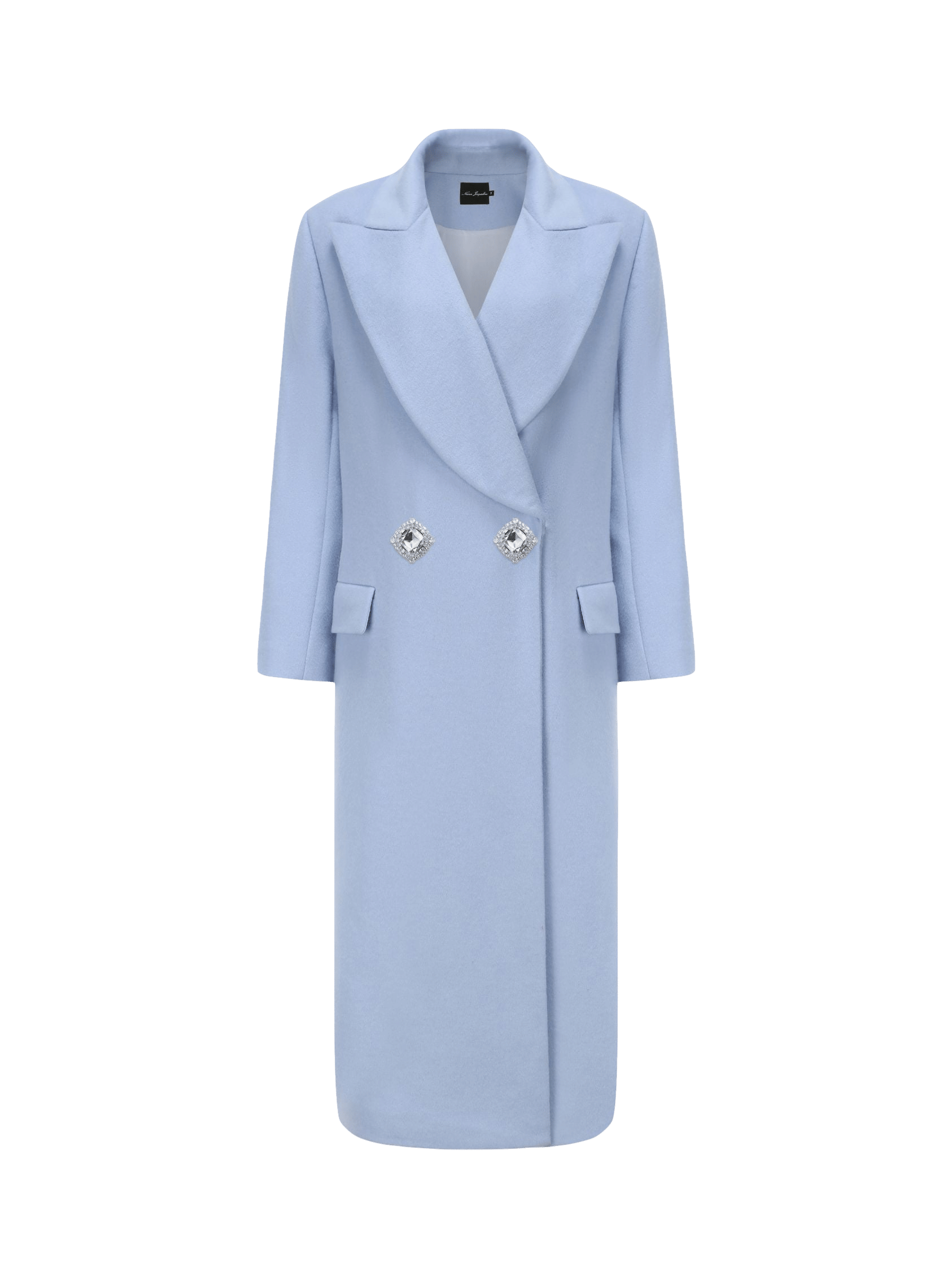 Kimberly Coat (Blue) (Final Sale) in Blue made by Nana Jacqueline