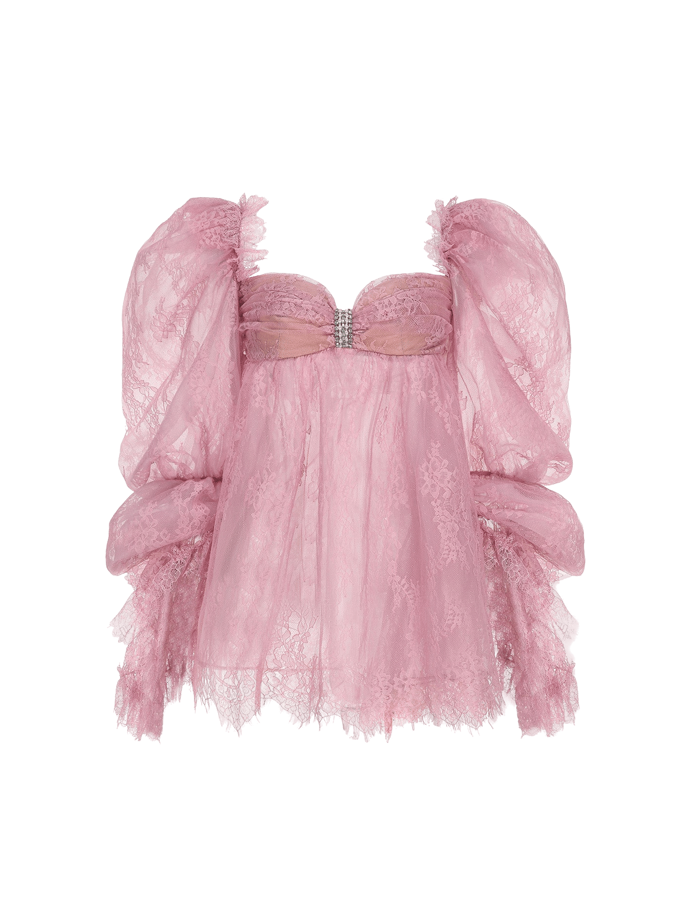 Bianca Lace Dress (Pink/Purple) made by Nana Jacqueline