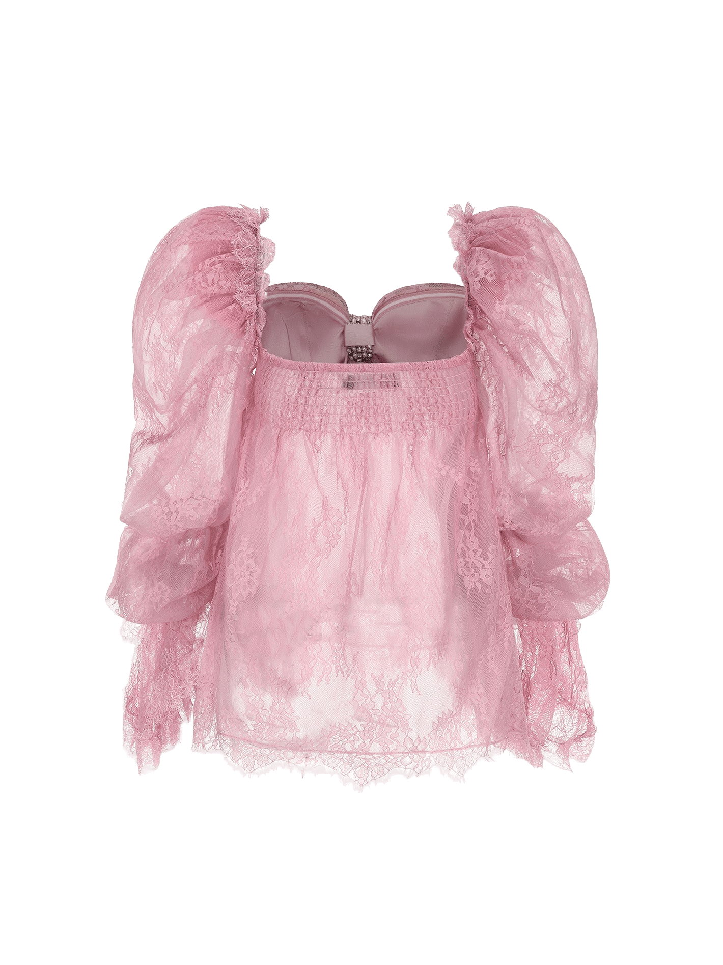 Bianca Lace Dress (Pink/Purple) made by Nana Jacqueline