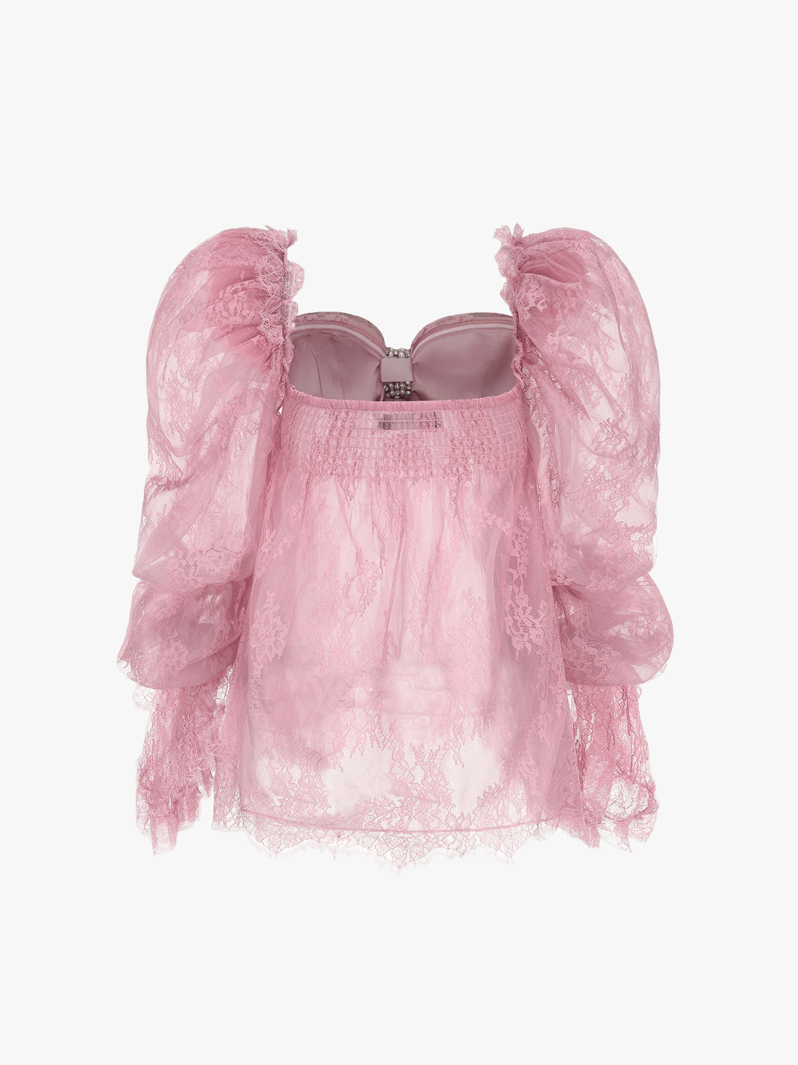 Bianca Lace Dress (Pink/Purple) made by Nana Jacqueline