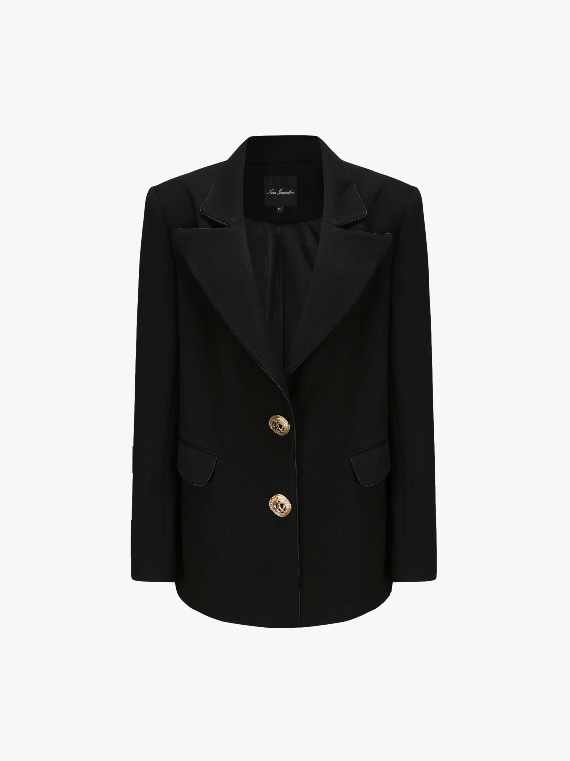 Brittany Suit Jacket in Black made by Nana Jacqueline