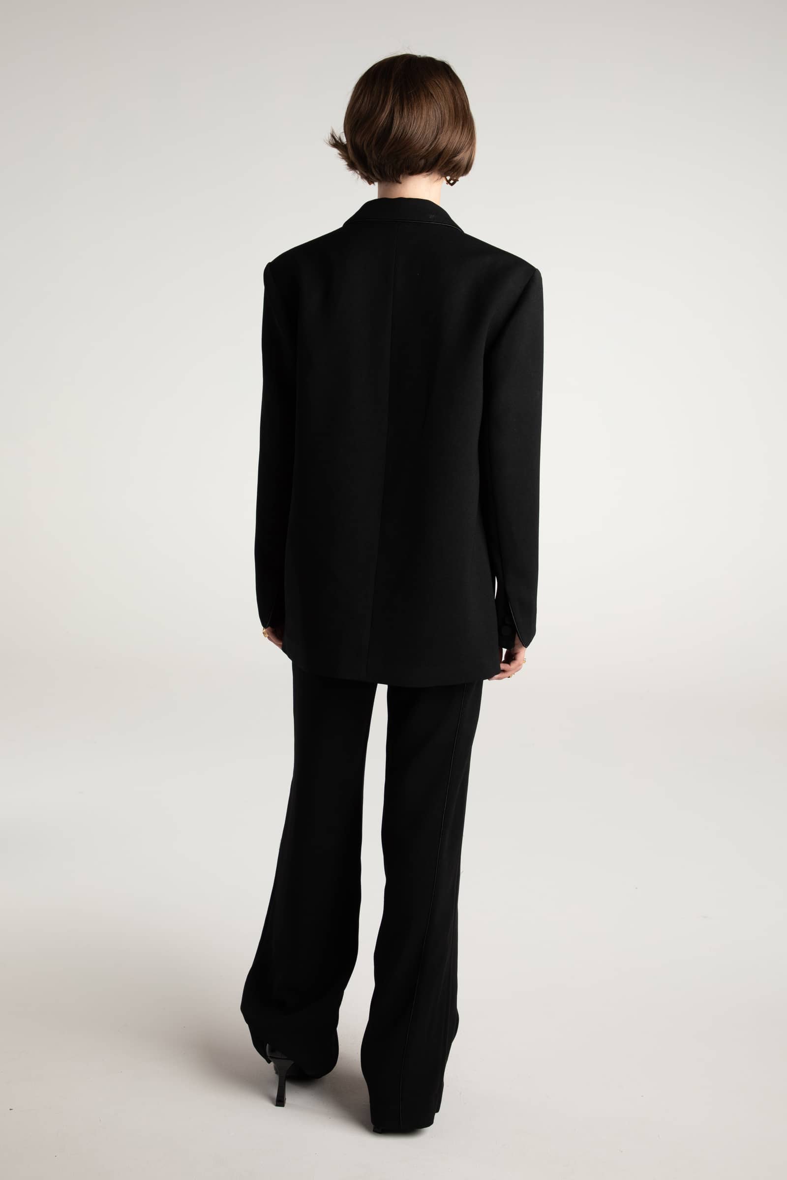 Brittany Suit Jacket in Black made by Nana Jacqueline