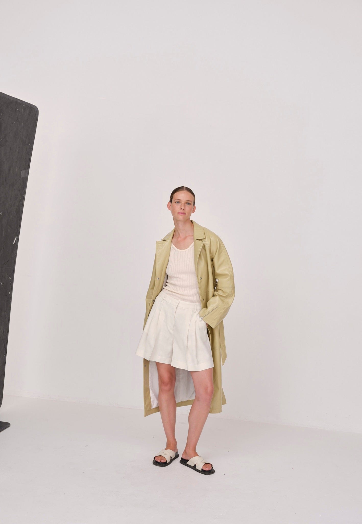 Lena Shorts - Medium White made by HERSKIND