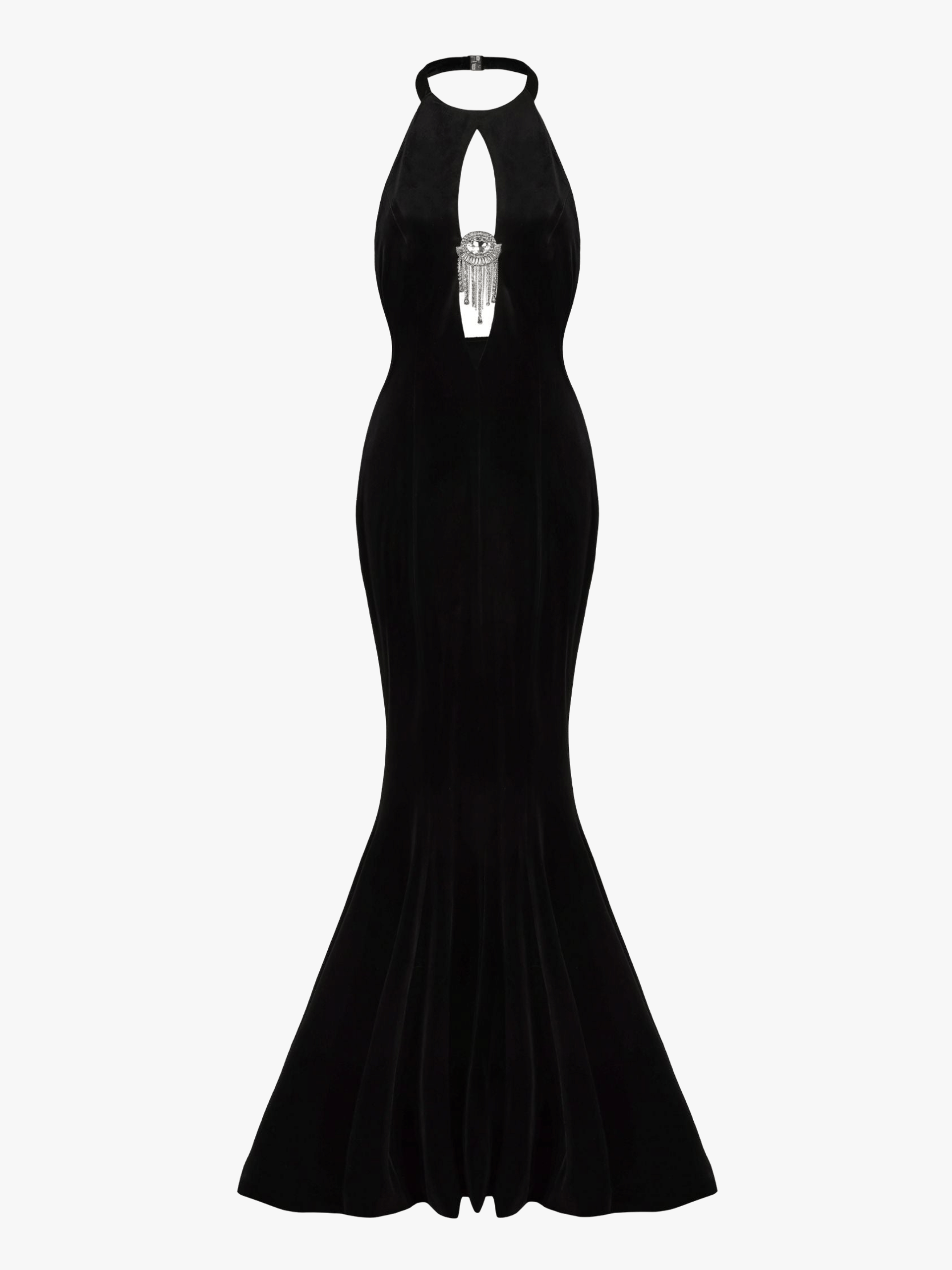 Liliane Velvet Dress (Black) made by Nana Jacqueline