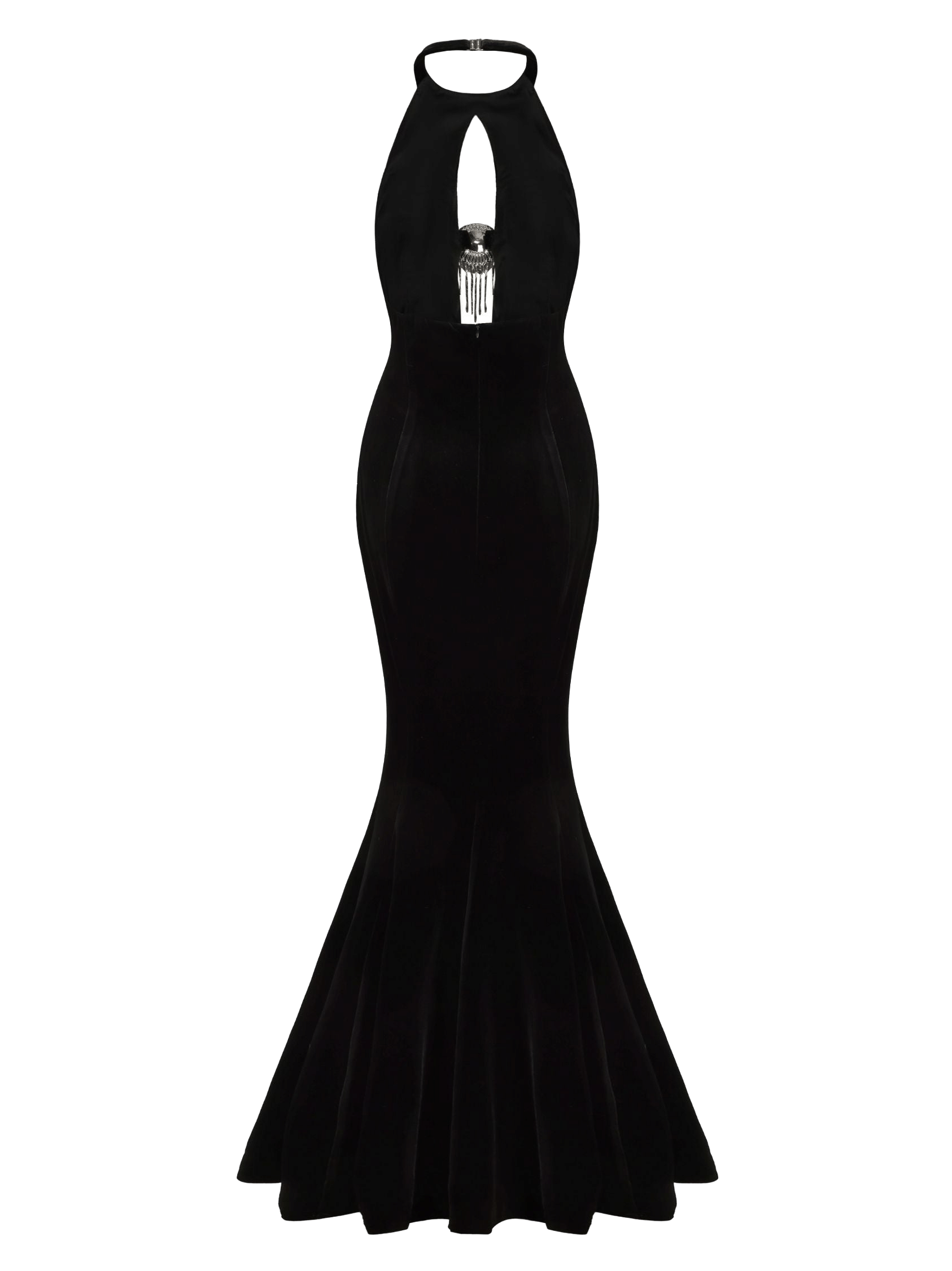 Liliane Velvet Dress (Black) made by Nana Jacqueline