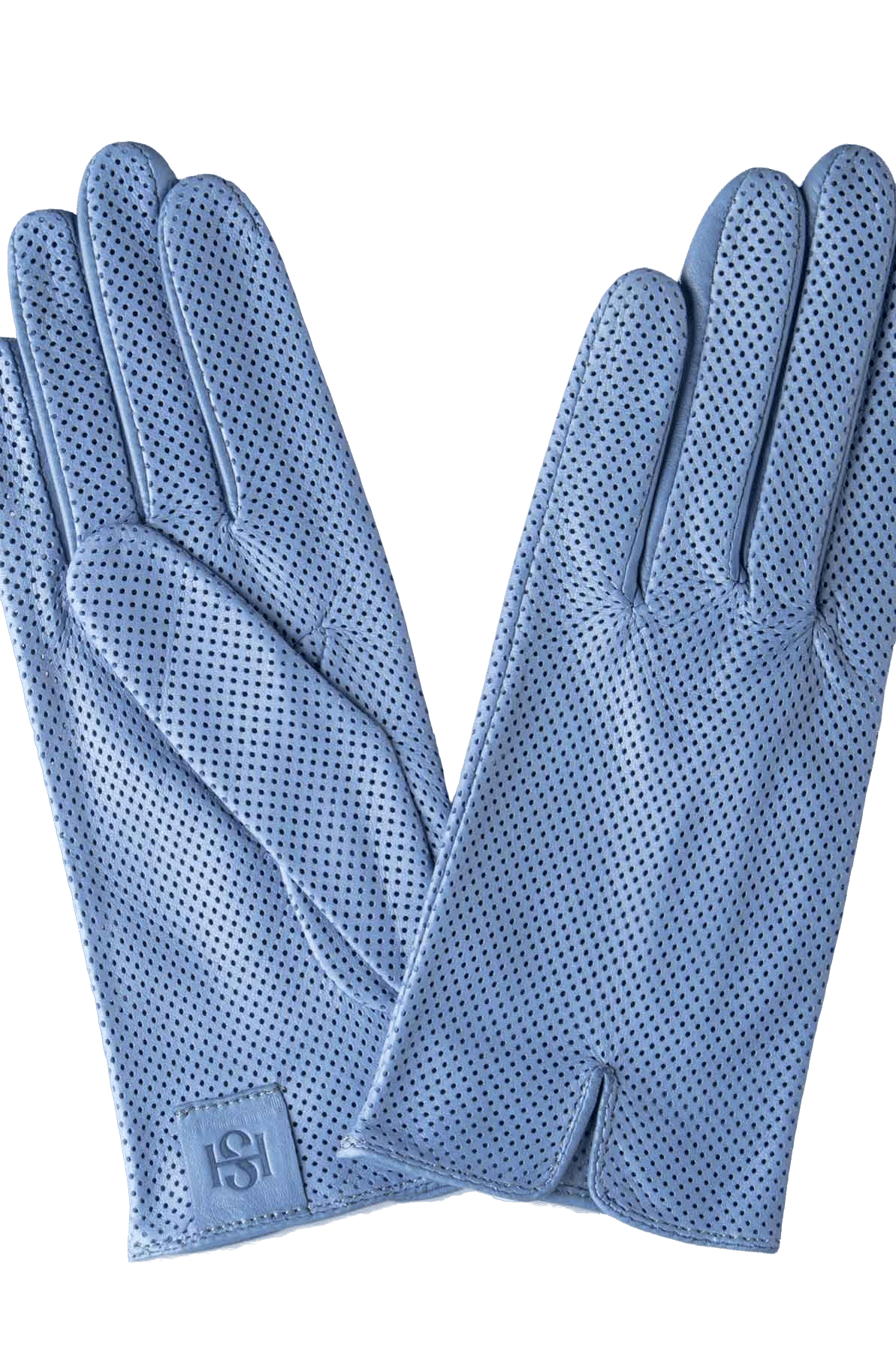 Statement Perforated Blue made by Handsome Stockholm