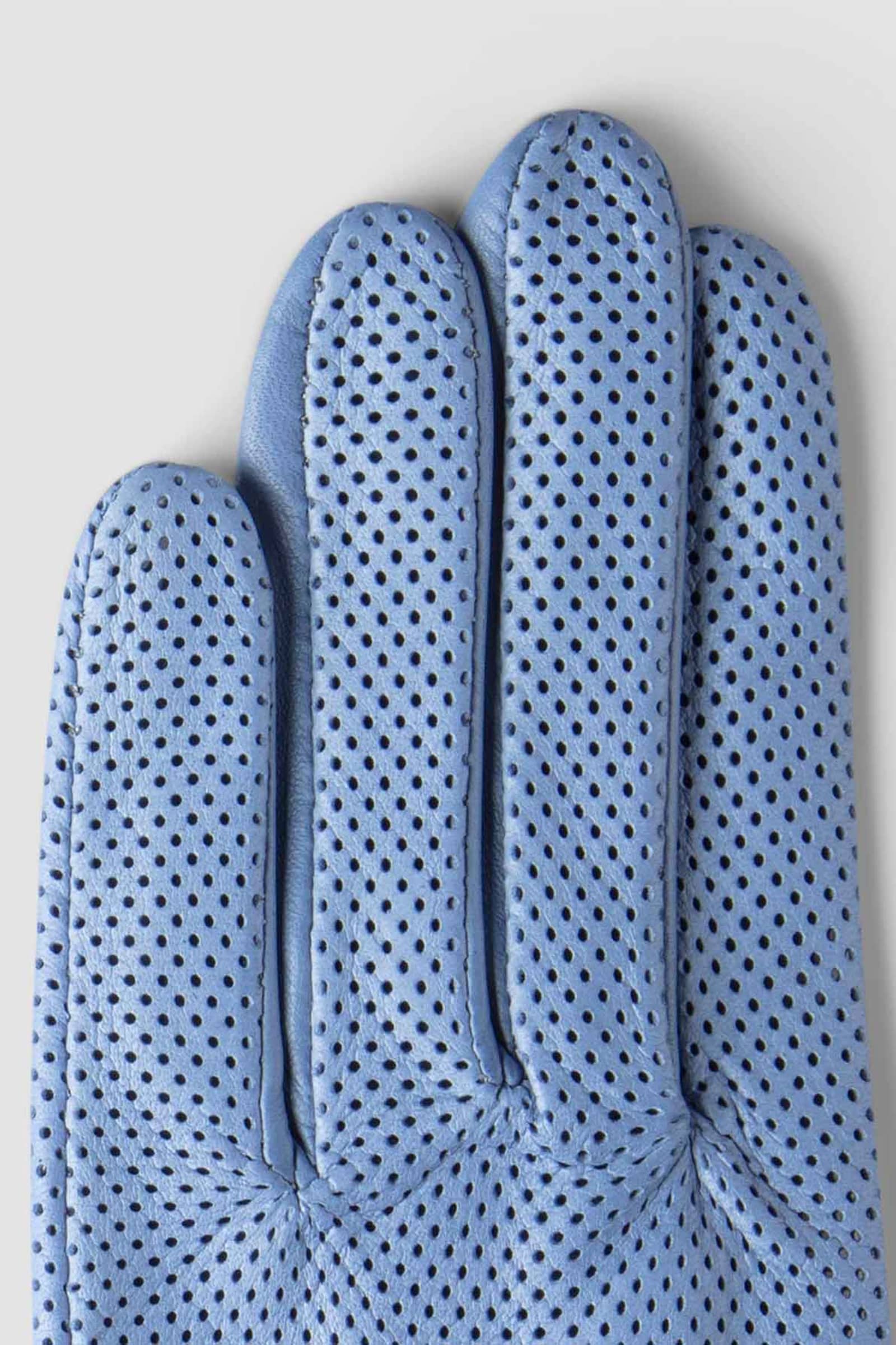 Statement Perforated Blue made by Handsome Stockholm