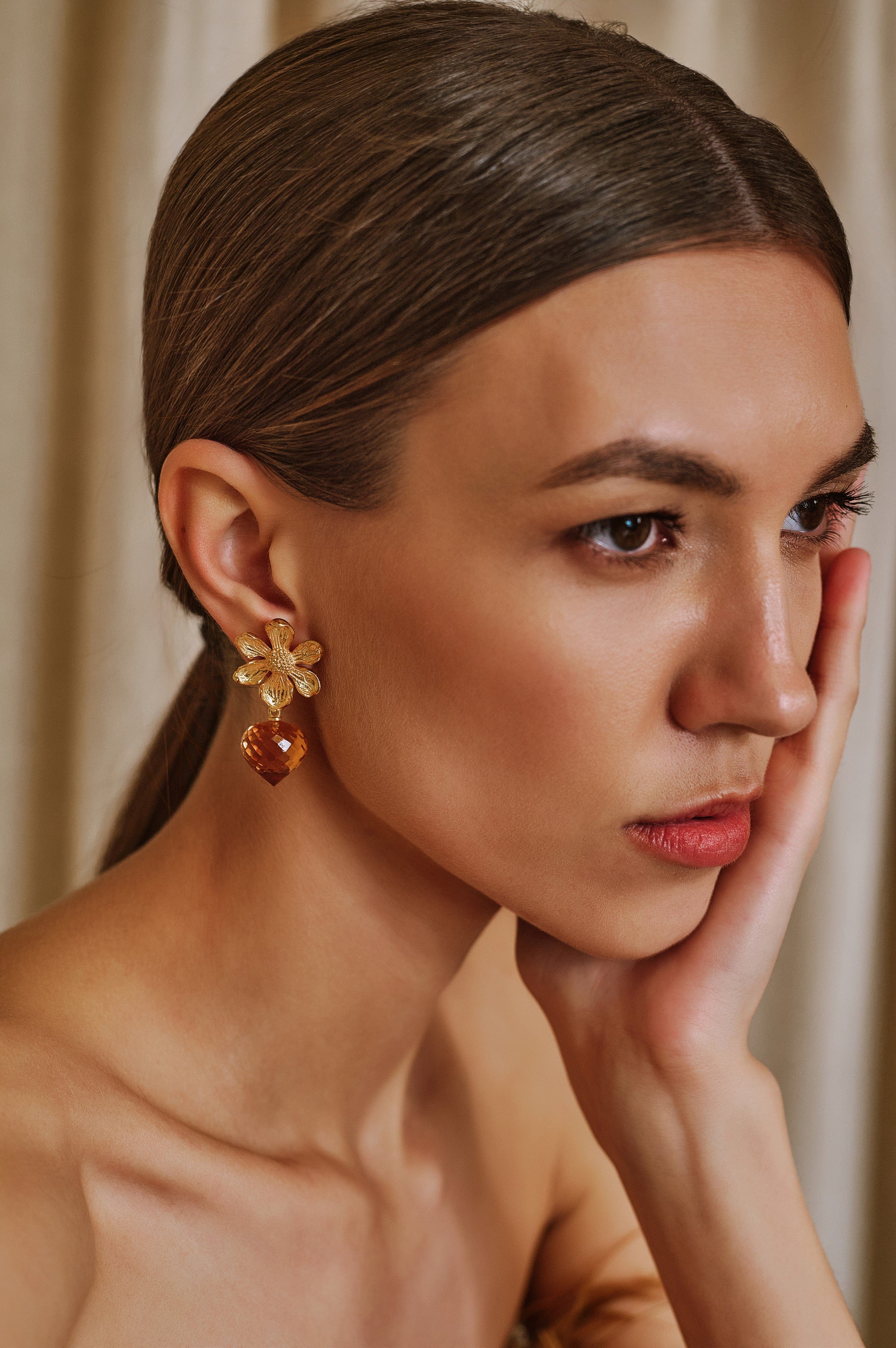 Ember Earrings made by Decolet The Label