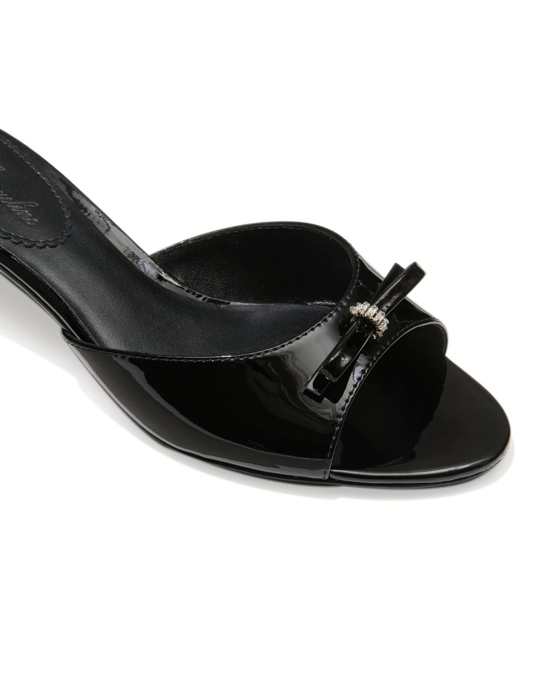 Ella Heart Shoes (Black) made by Nana Jacqueline