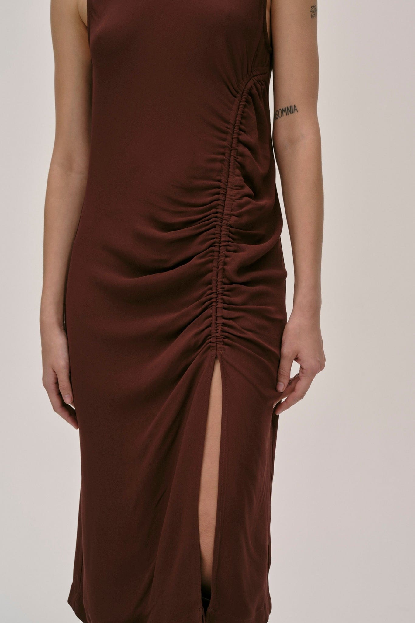 Lou Dress - Oxblood made by HERSKIND