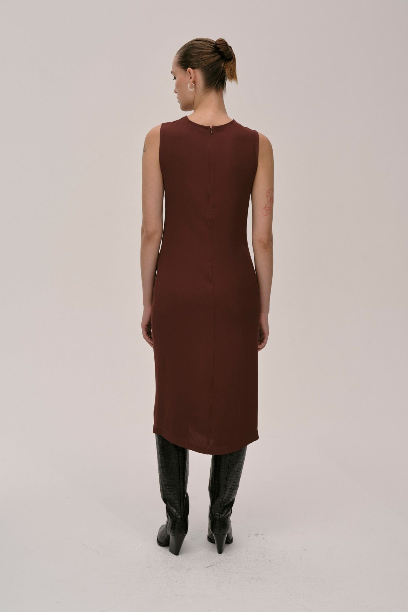 Lou Dress - Oxblood made by HERSKIND