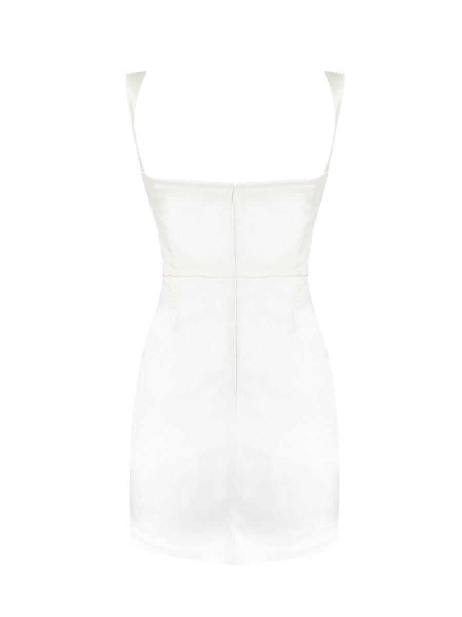 Clair Dress - White made by Gigii's