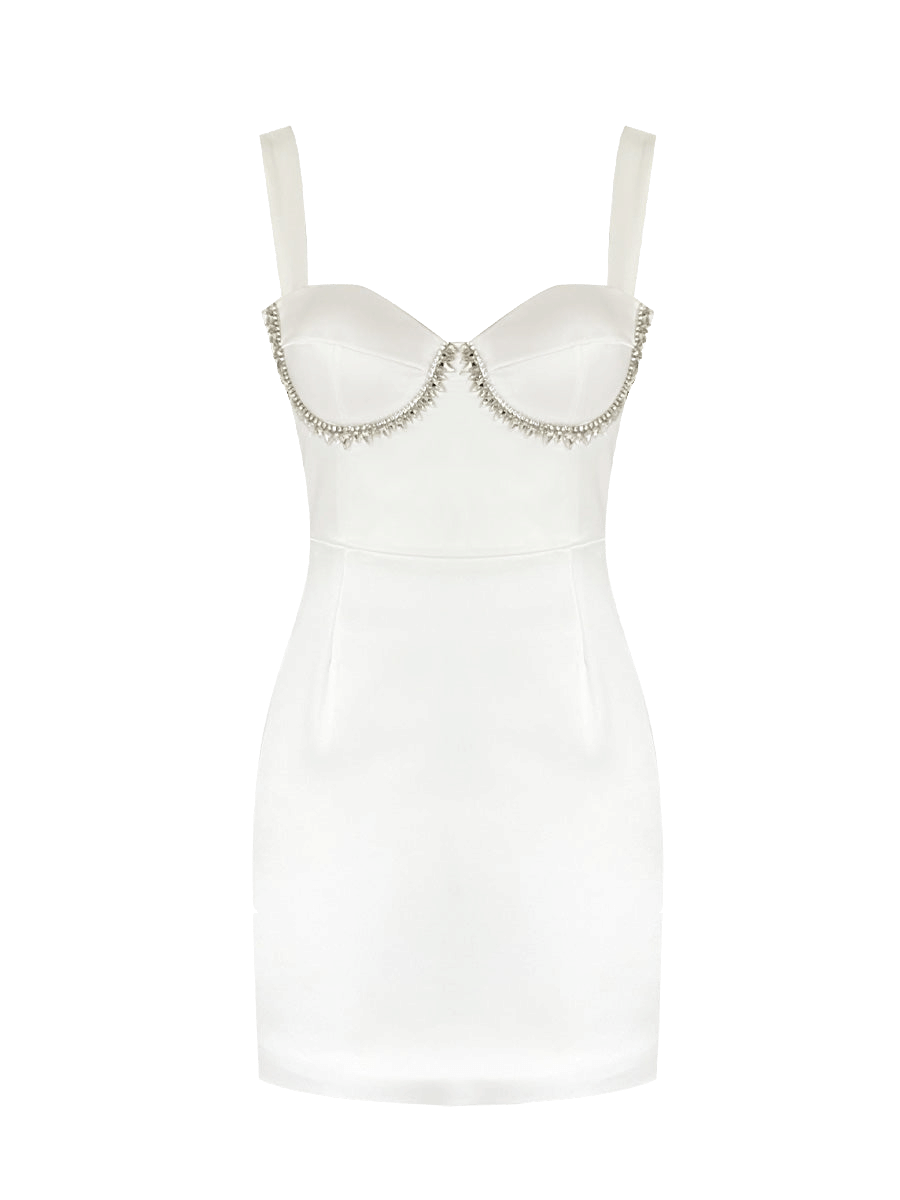 Clair Dress - White made by Gigii's