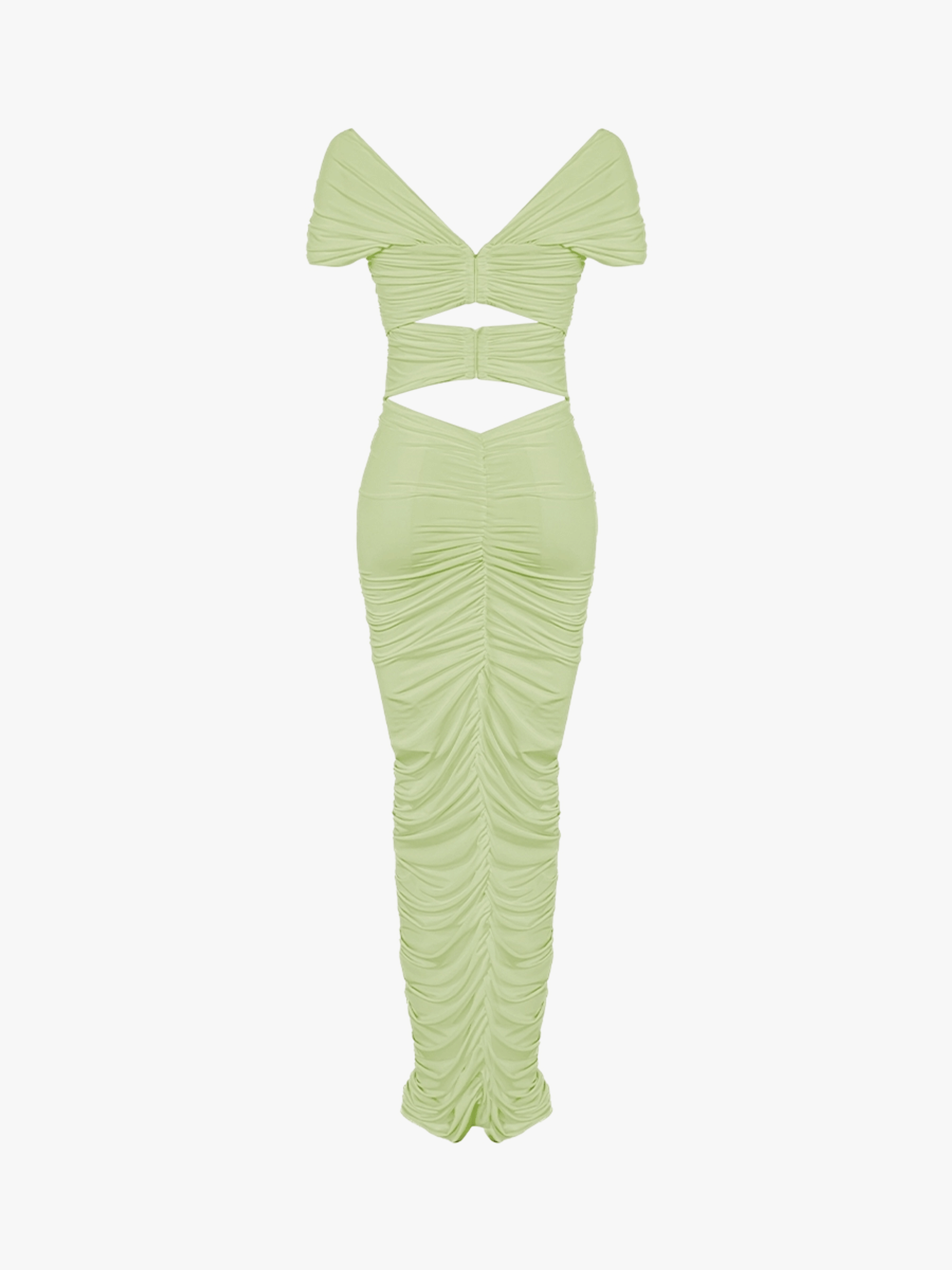 Madison Wind Dress - Matcha Green made by Gigii's