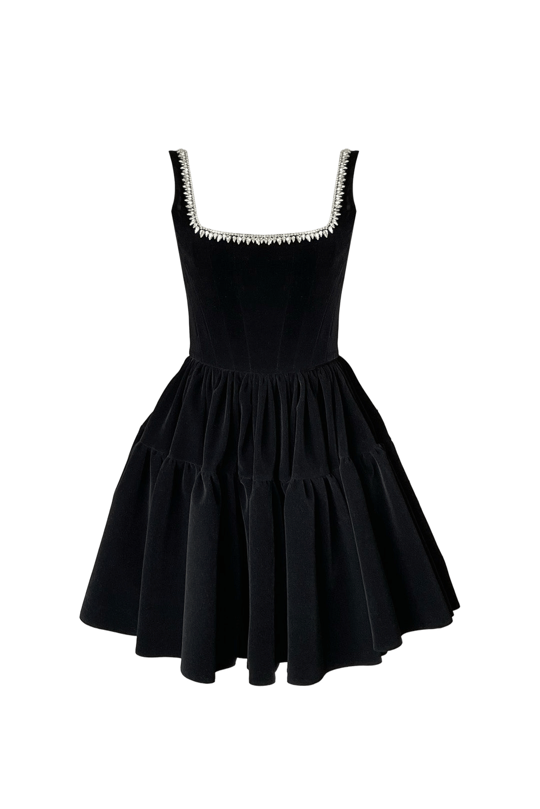 Bliss Velvet Mini Dress made by Gigii's