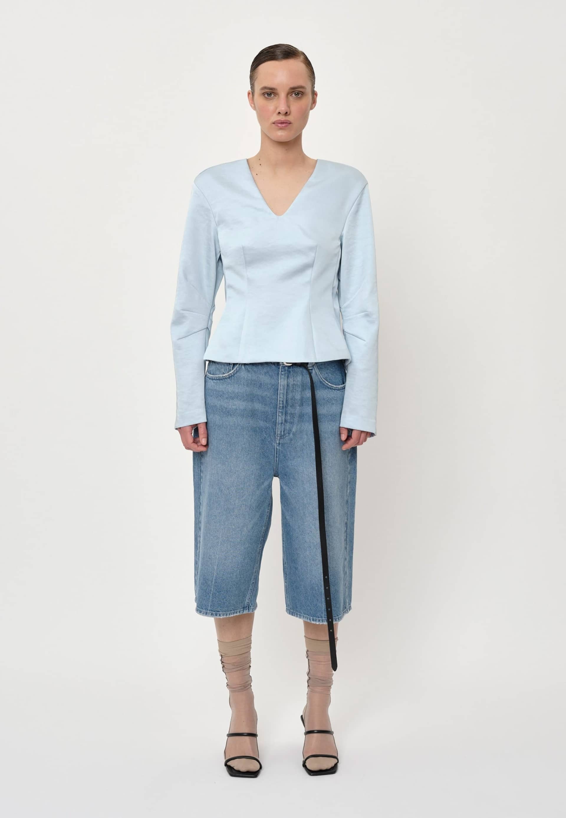 Yade Blouse - Light Blue made by HERSKIND