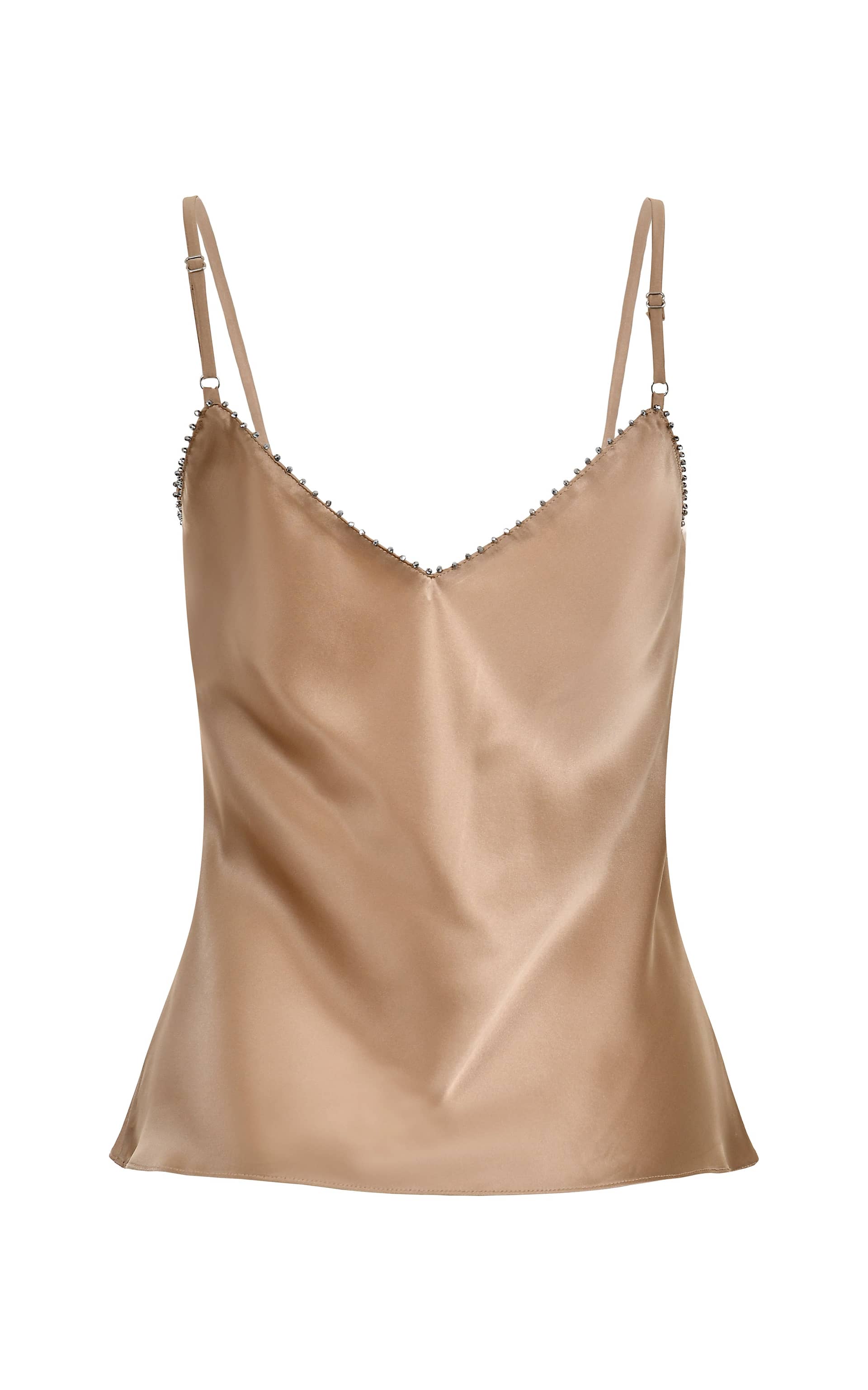 Silk Embroidered Top made by Francesca Miranda