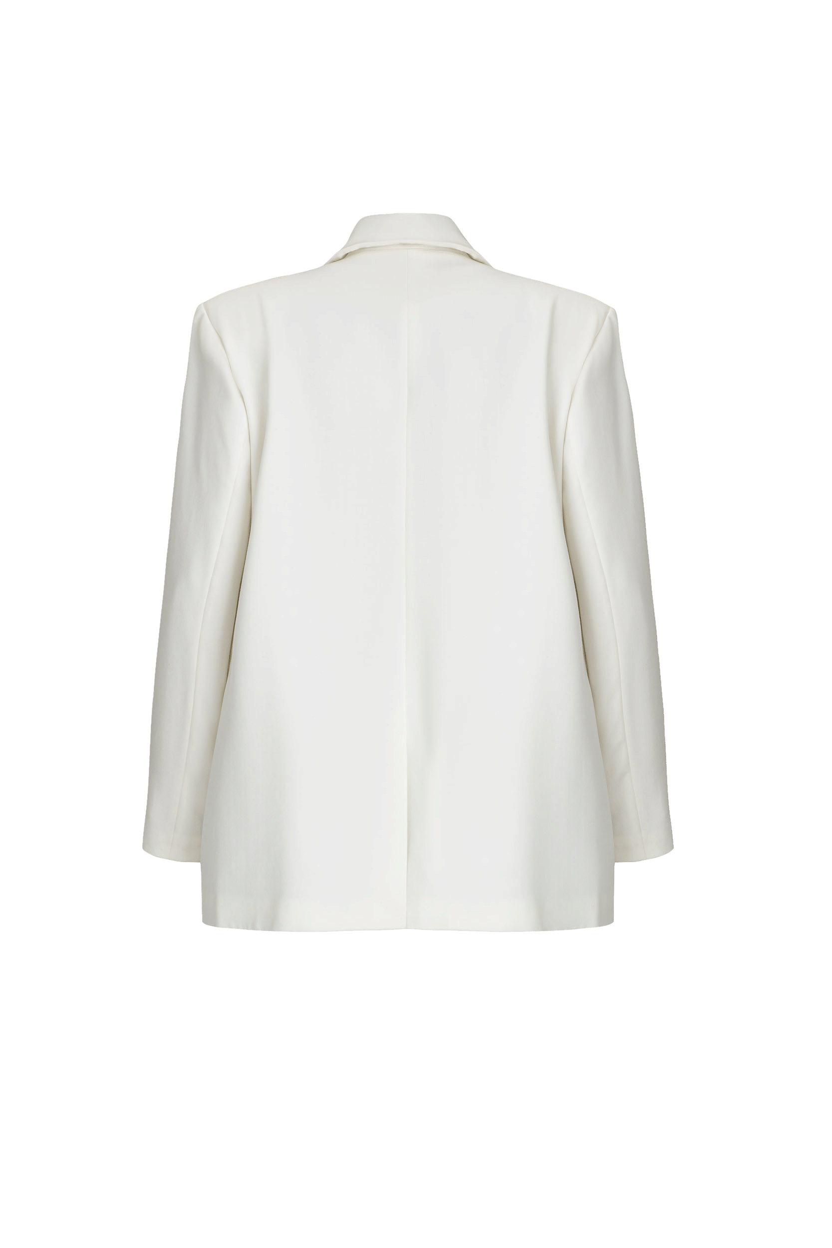 White Dream Oversized Jacket in White made by Vestiaire d'un Oiseau Libre