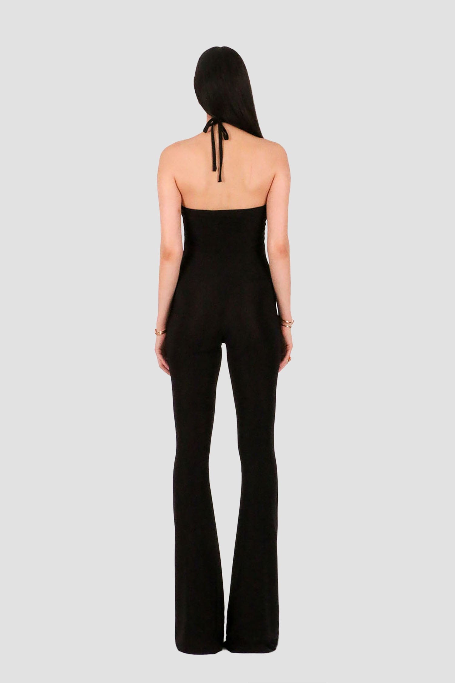 Stella Cutout Black Jumpsuit made by Lora Istanbul
