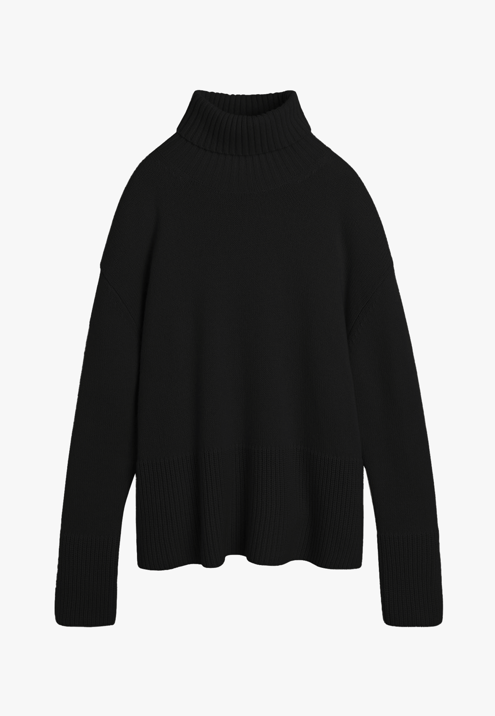 Juna Knit Turtleneck - Black made by HERSKIND