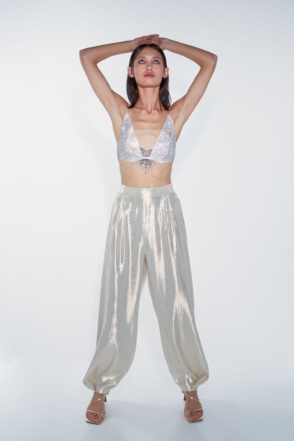 TRIANGLE BRA LONG made by NUÉ