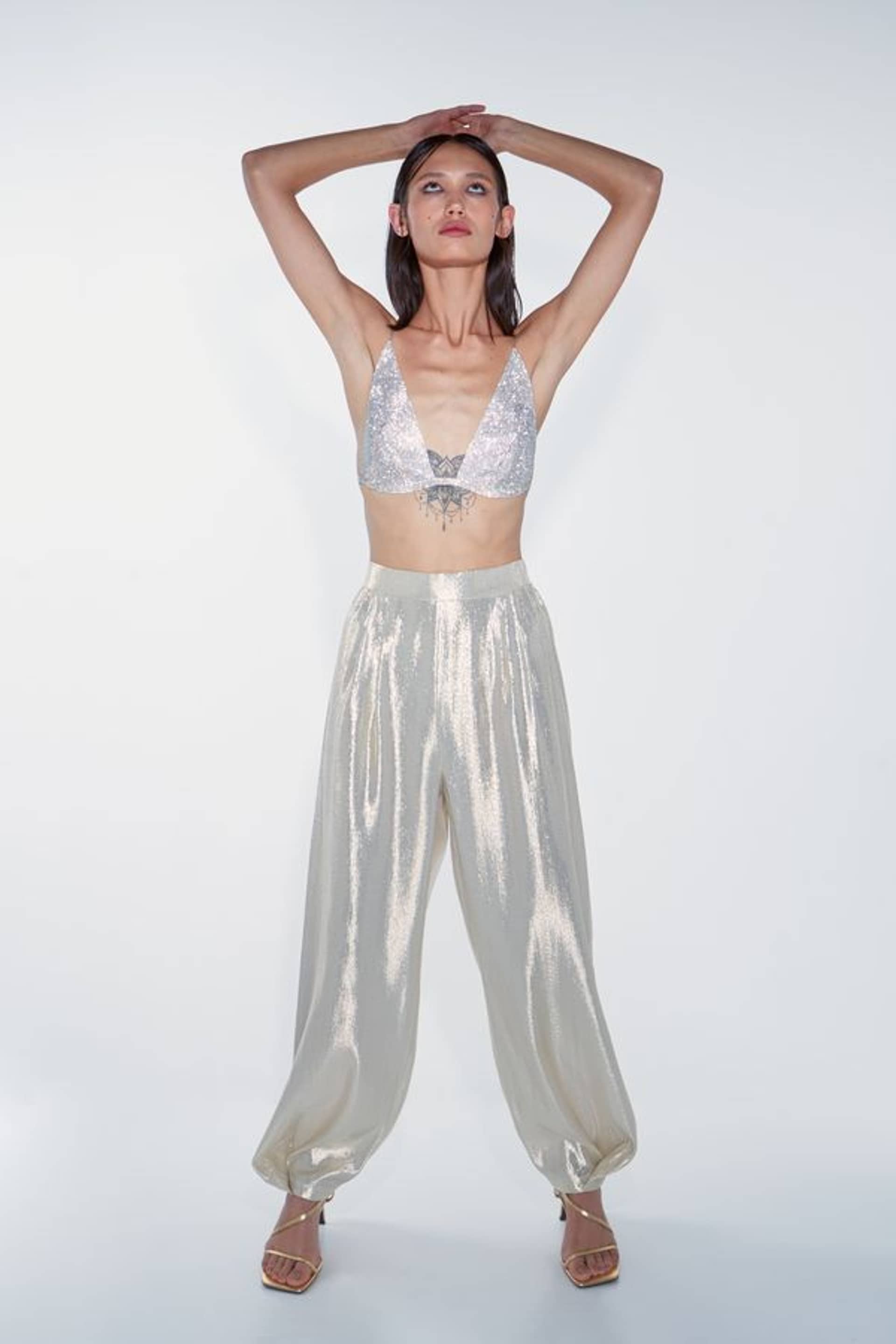 TRIANGLE BRA LONG made by NUÉ