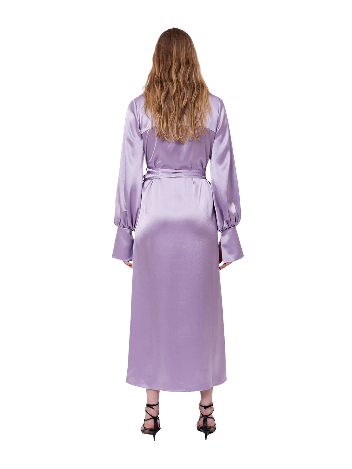 Natalie Dress - Dusty Lilac in Purple made by AÉRYNE