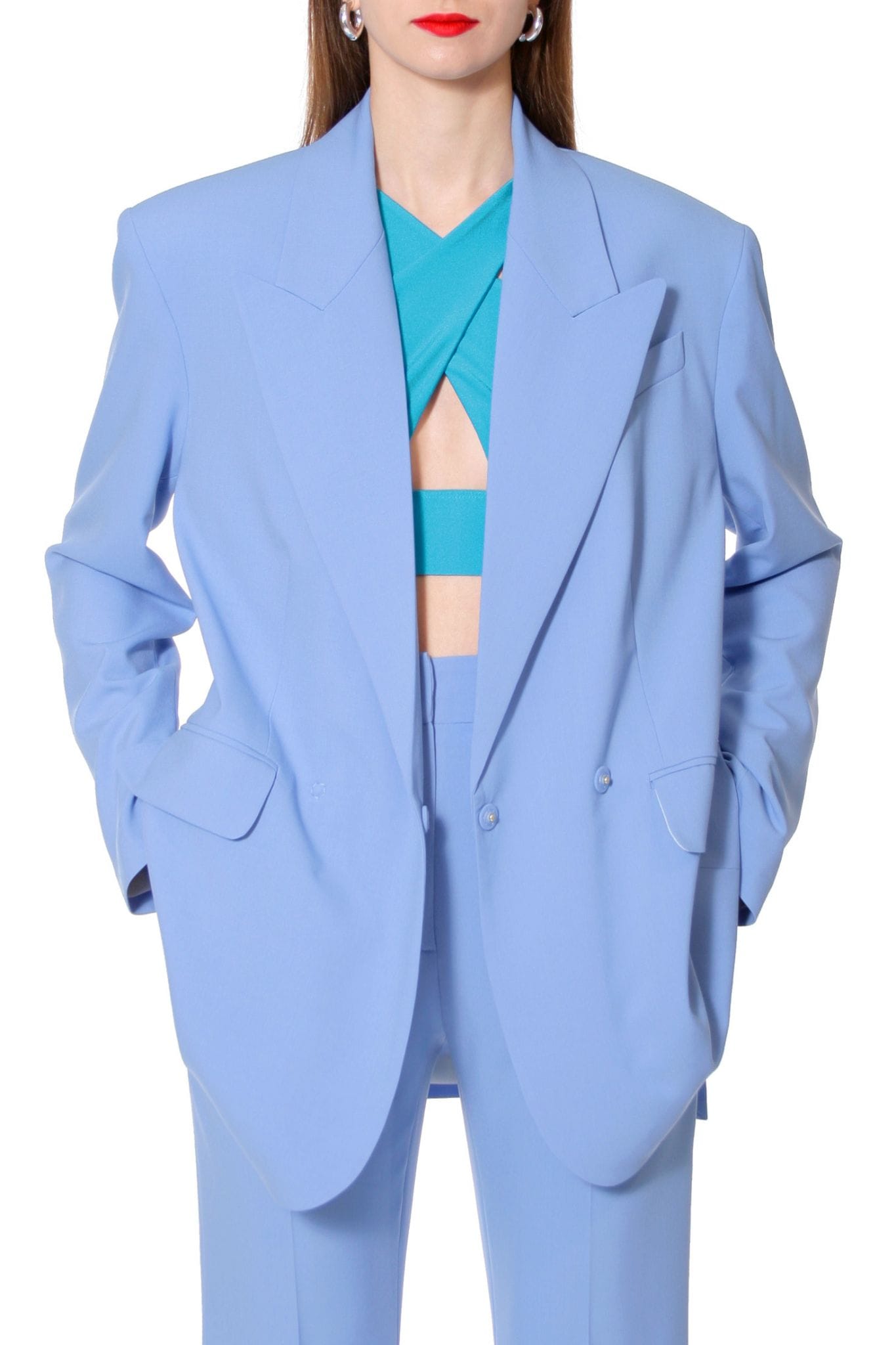 Blazer Blair Skyway in Blue made by HALEWSKI