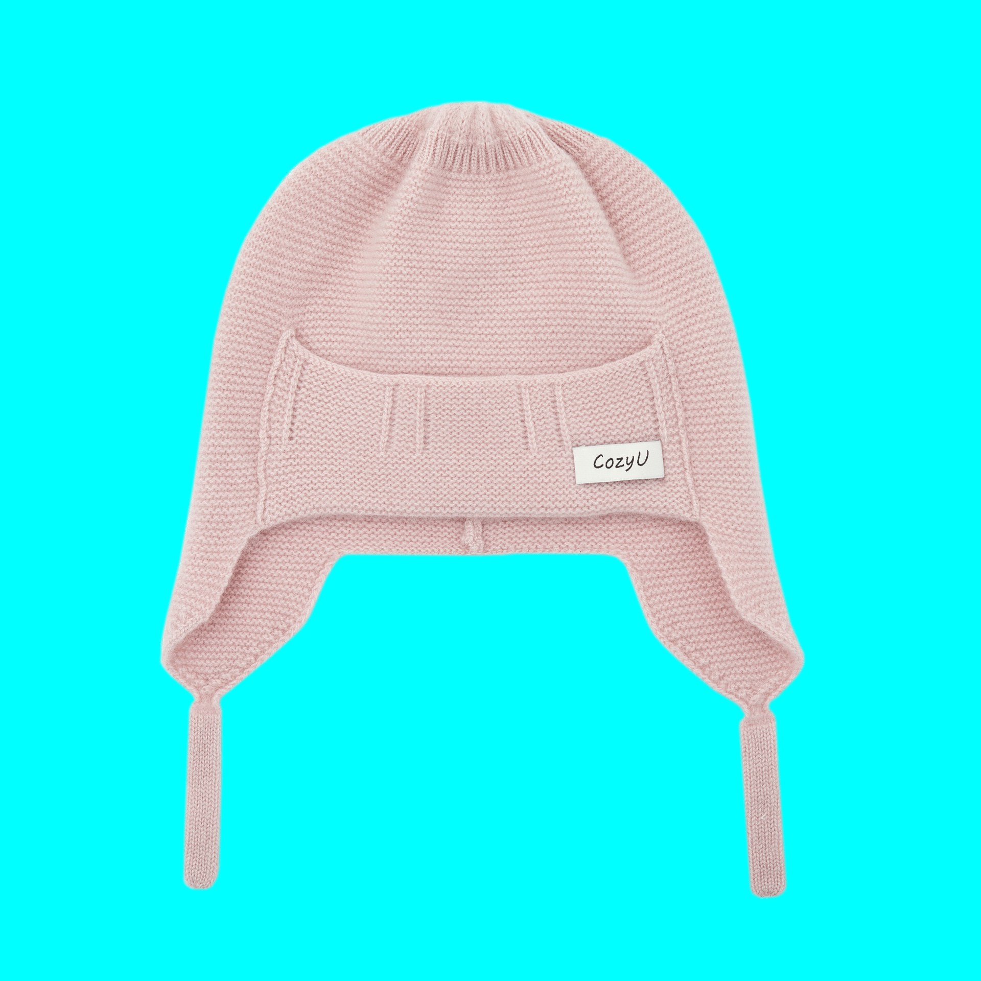 Gift Box | Pink Bonnet-Mittens Bundle made by CozyU