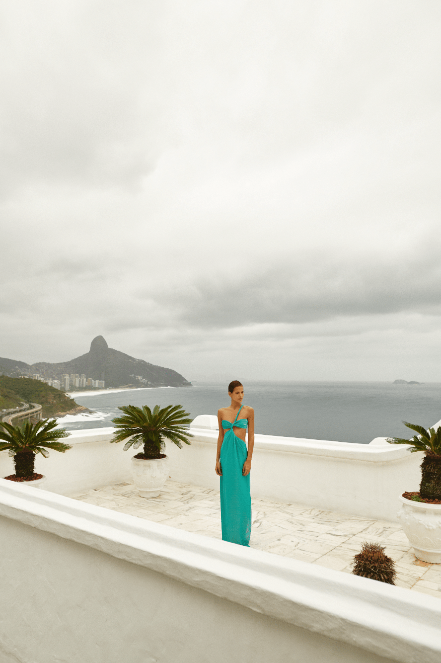 Noah Dress in Blue made by BAOBAB