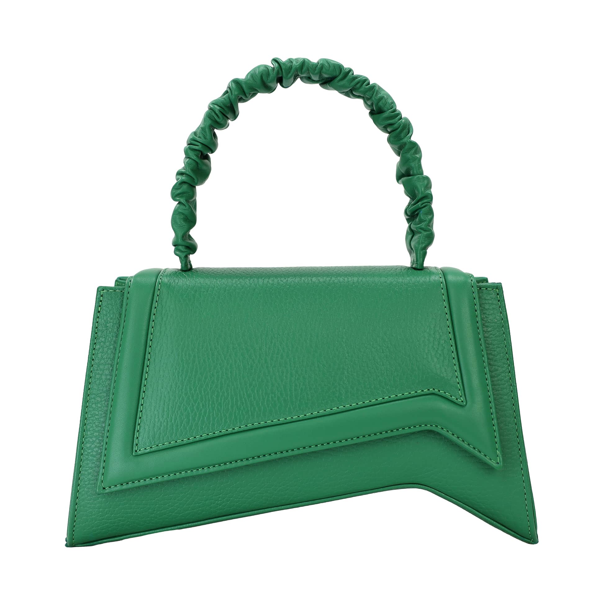 Asya - Pine Green - Hand Bag made by ALIEL