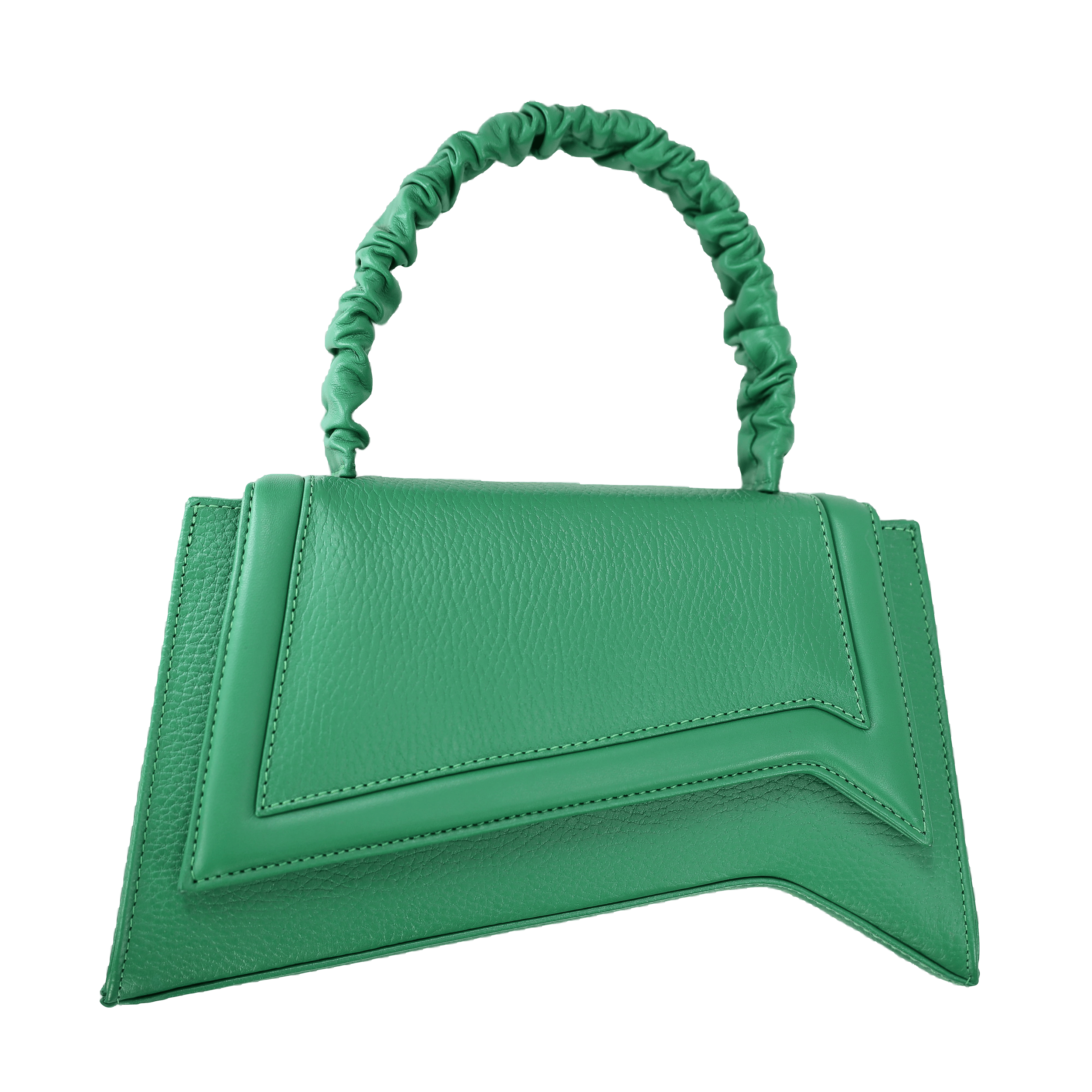 Asya - Pine Green - Hand Bag made by ALIEL