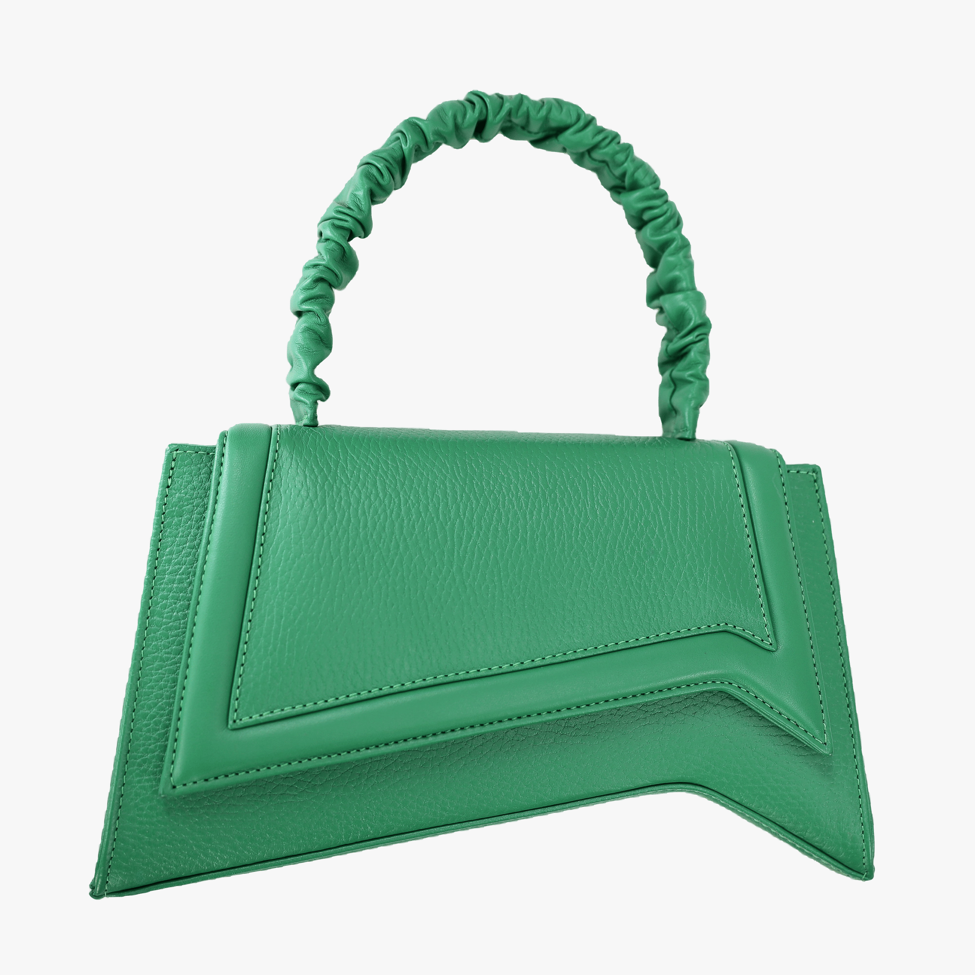 Asya - Pine Green - Hand Bag made by ALIEL