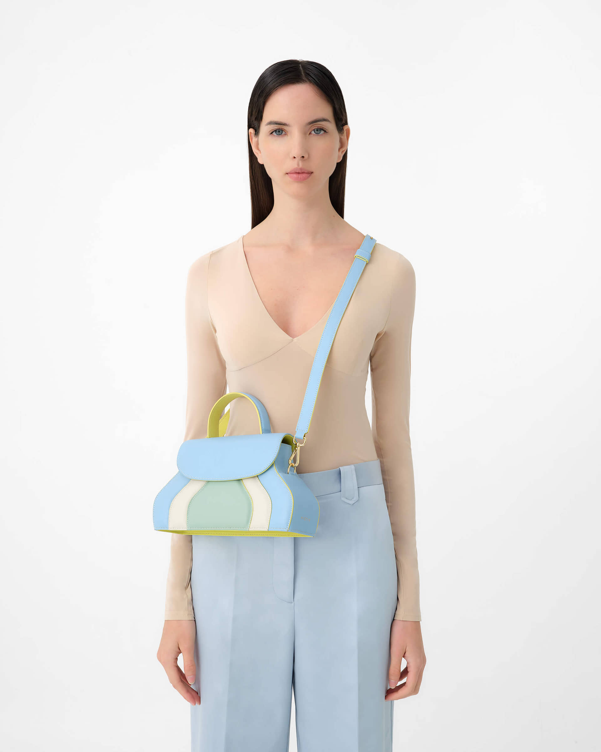 Marieta Padded Blue in Blue made by Mietis