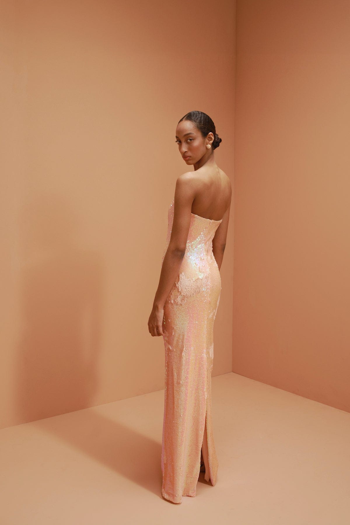 Puesta Del Sol Sequin Dress made by Francesca Miranda