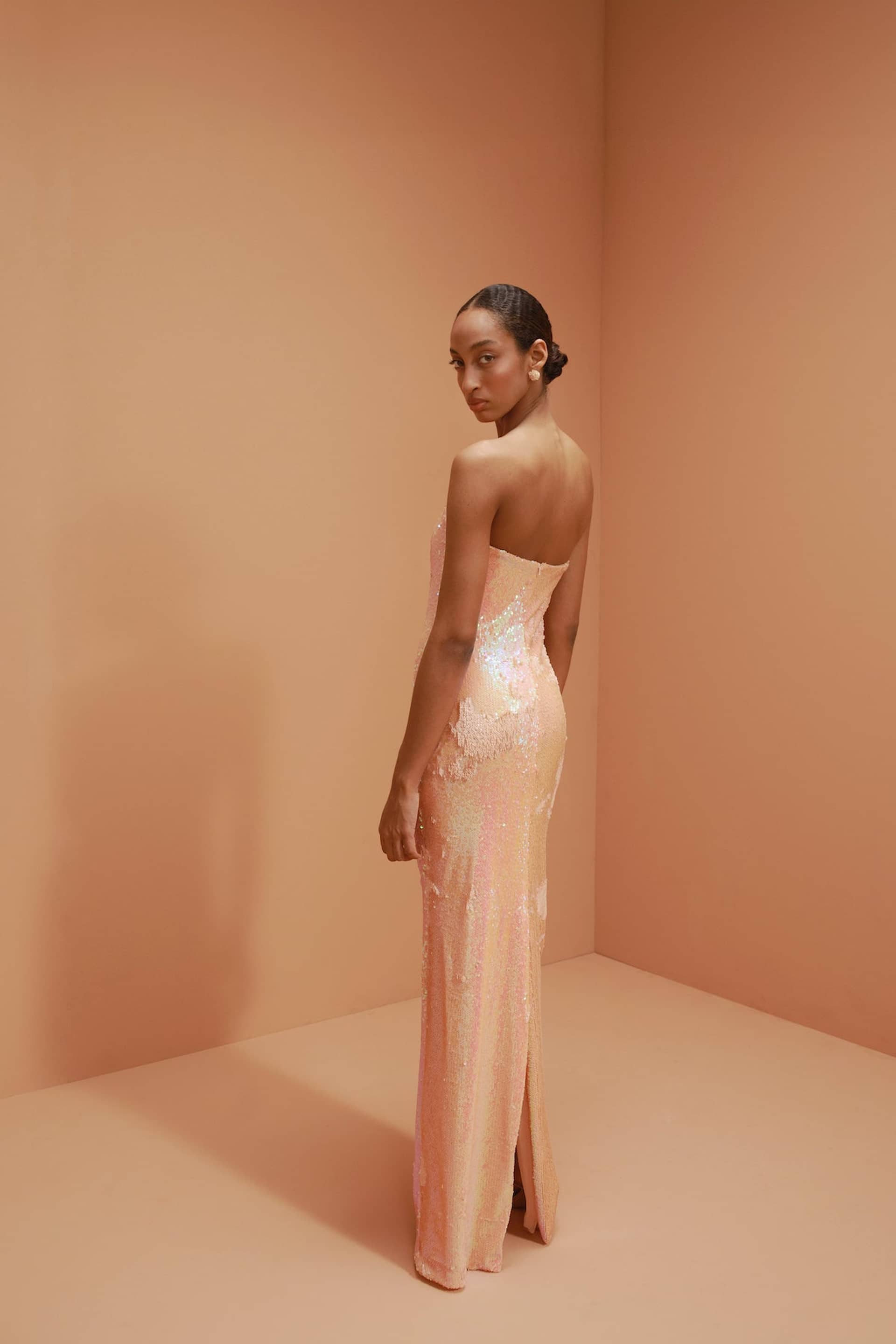 Puesta Del Sol Sequin Dress made by Francesca Miranda