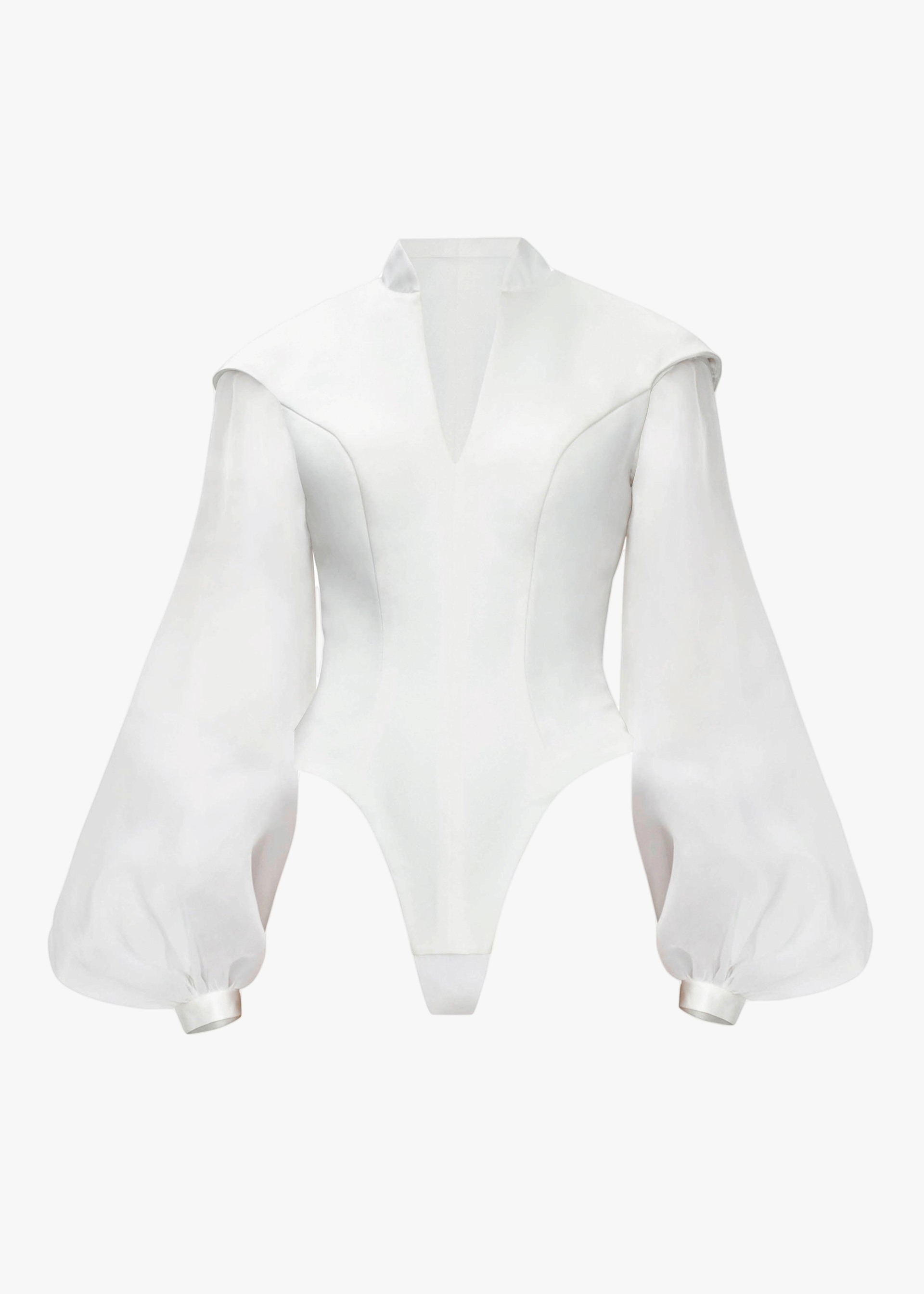 ODON BUBBLE SLEEVE LEOTARD made by Andrea Iyamah