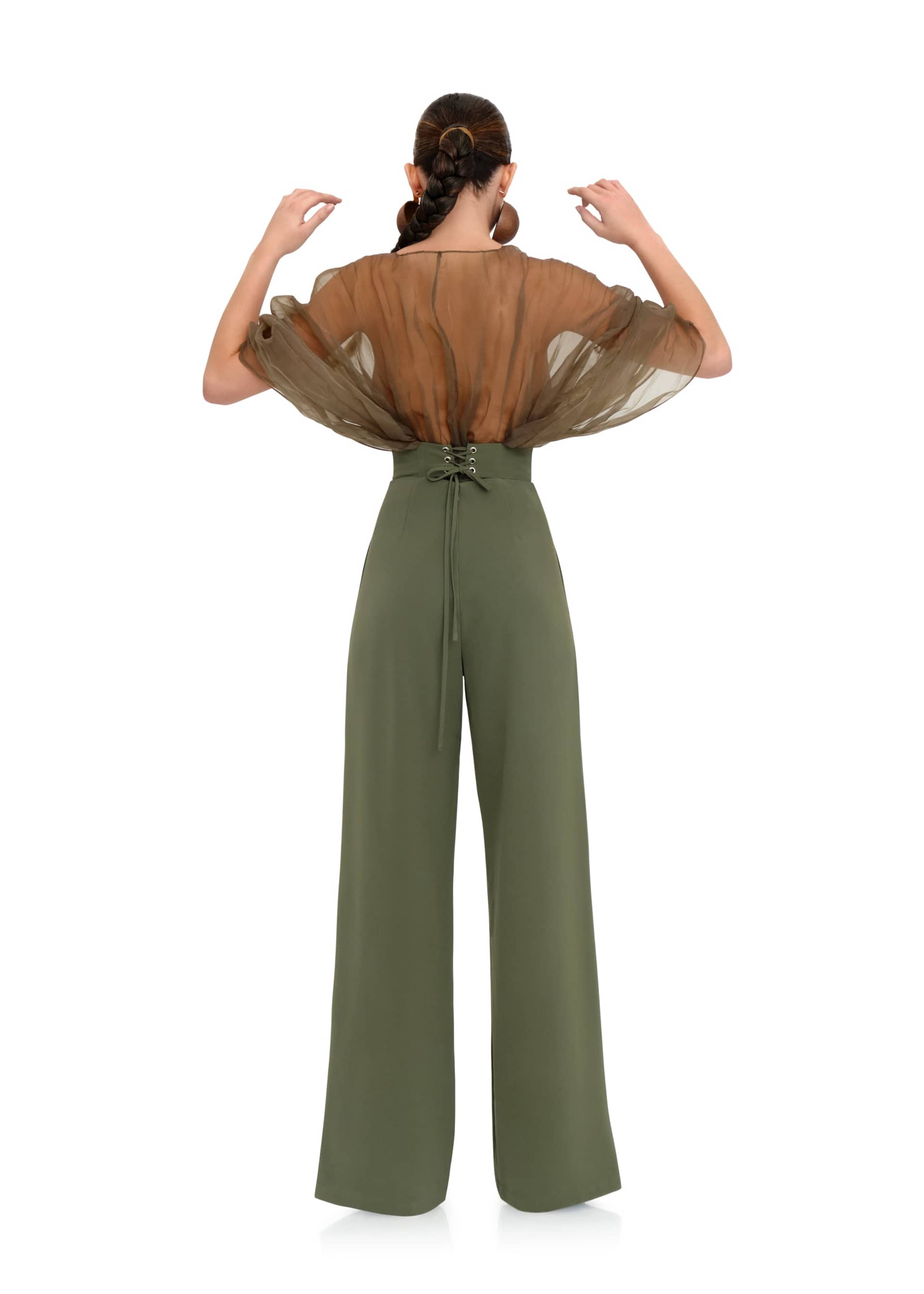 VIRA JADE PANTS made by Andrea Iyamah