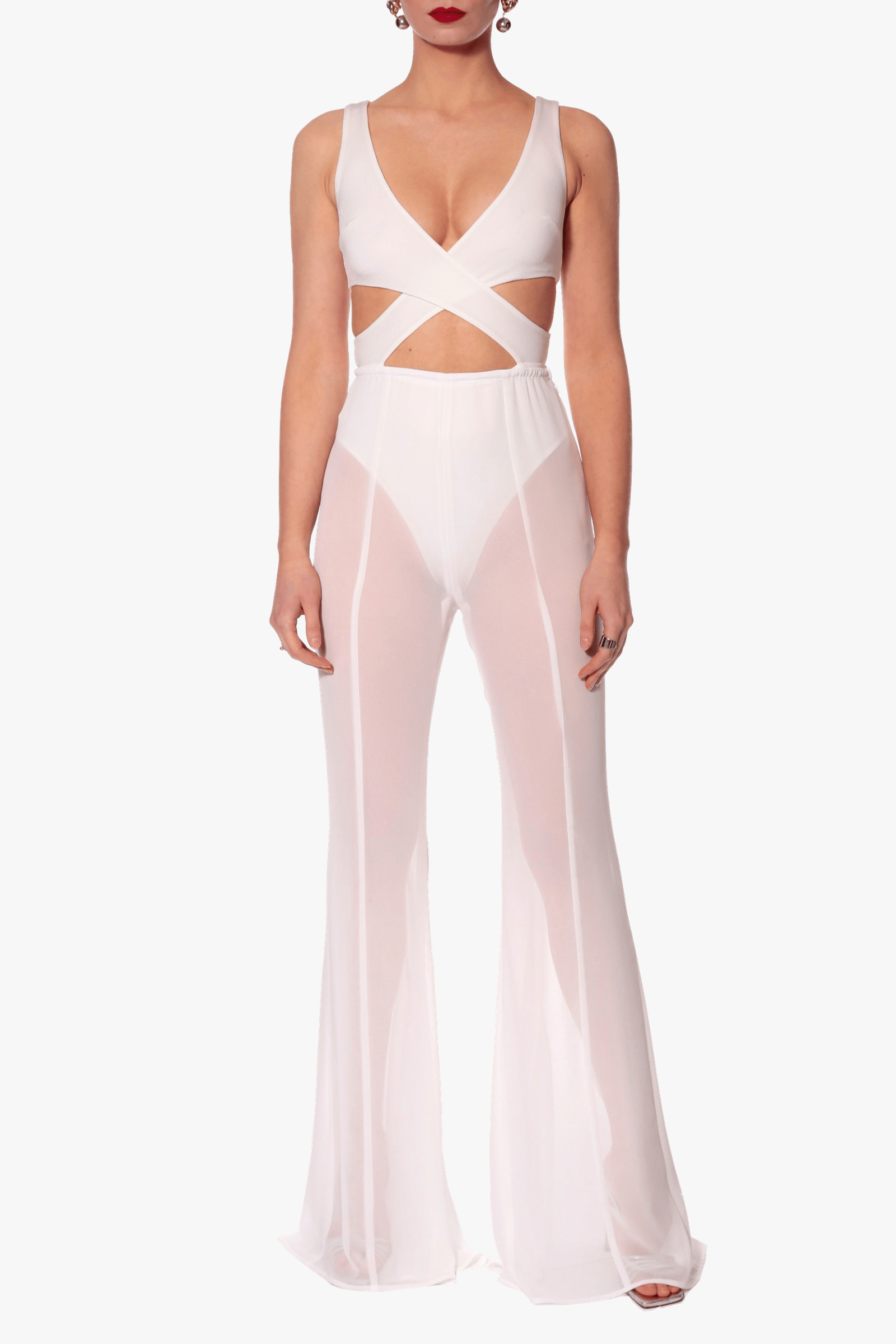 Body Suit Nola White made by HALEWSKI