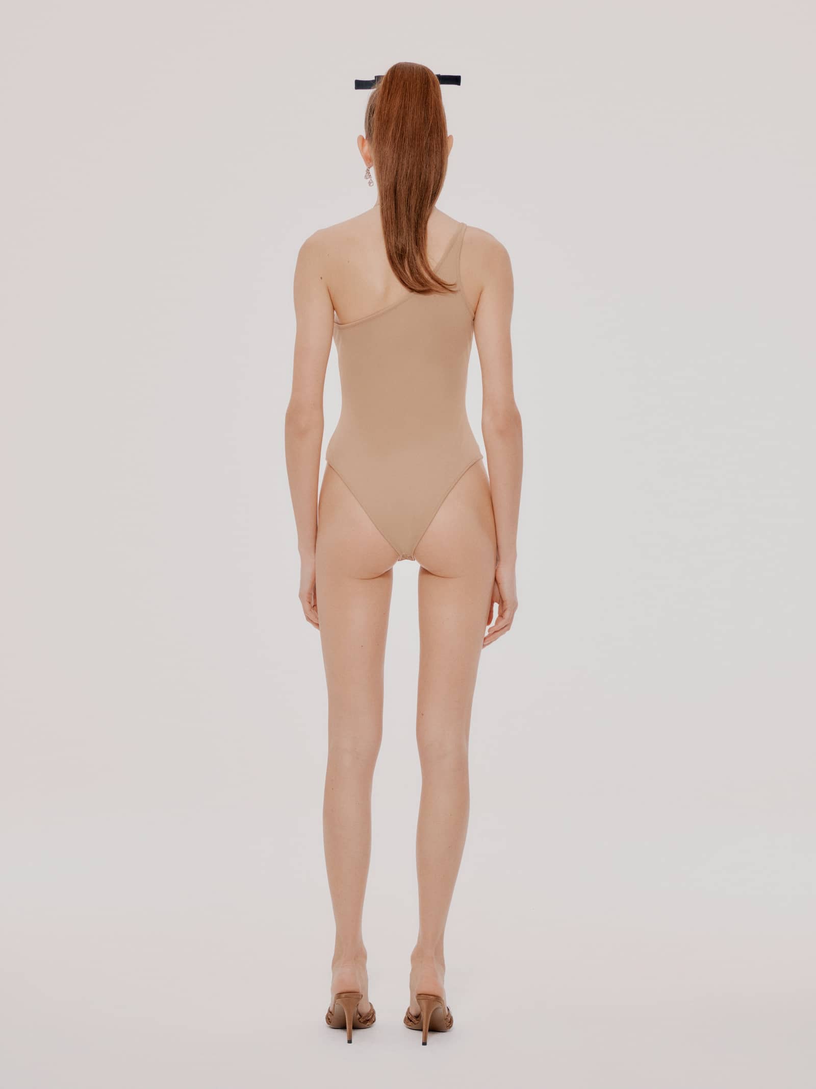 Brown Armina Top (Final Sale) in Beige made by Nana Jacqueline