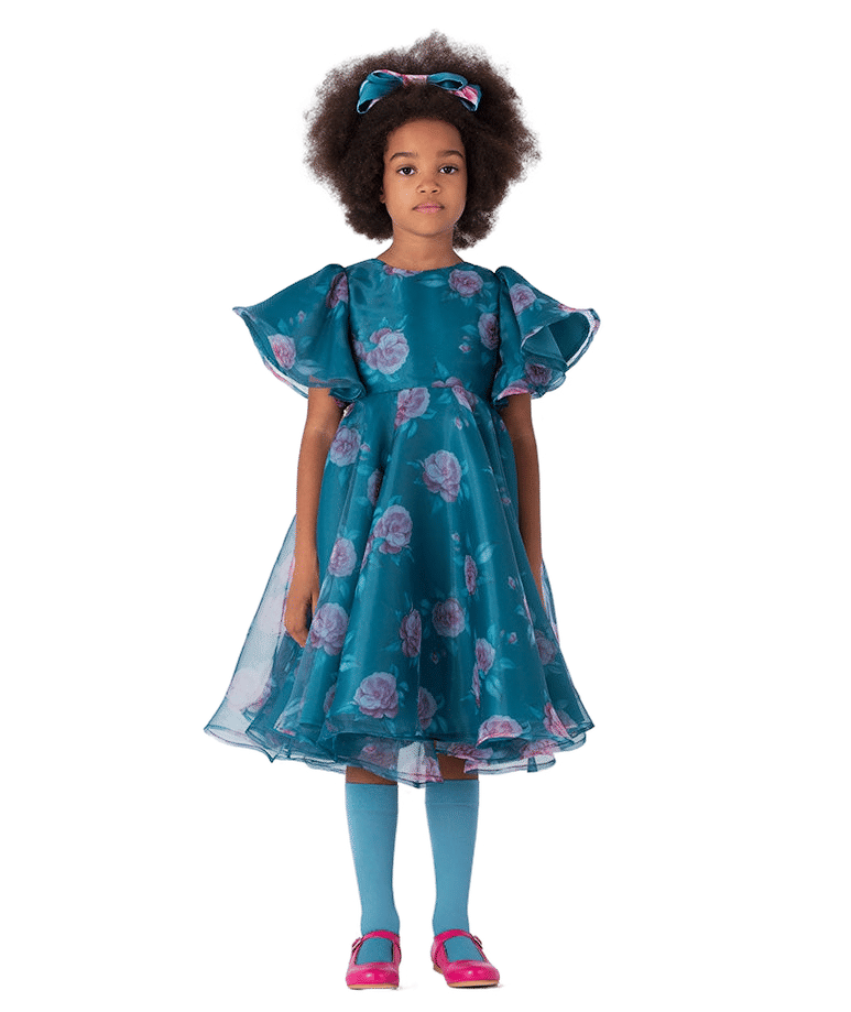 Enchanting Organza Girls Dress made by Mama Luma