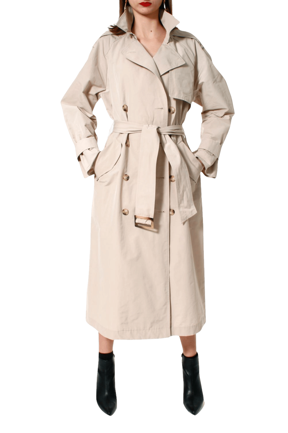 Coat Céline beige in Beige made by HALEWSKI