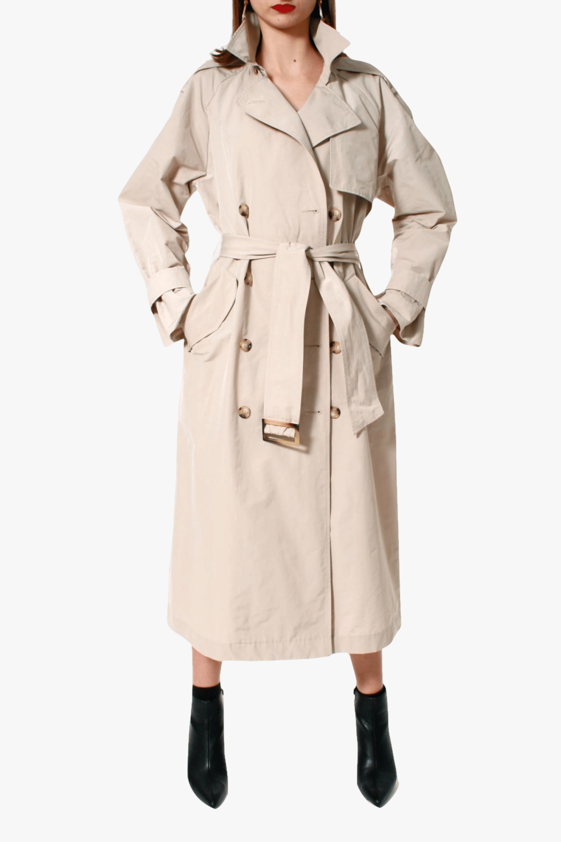 Coat Céline beige in Beige made by HALEWSKI